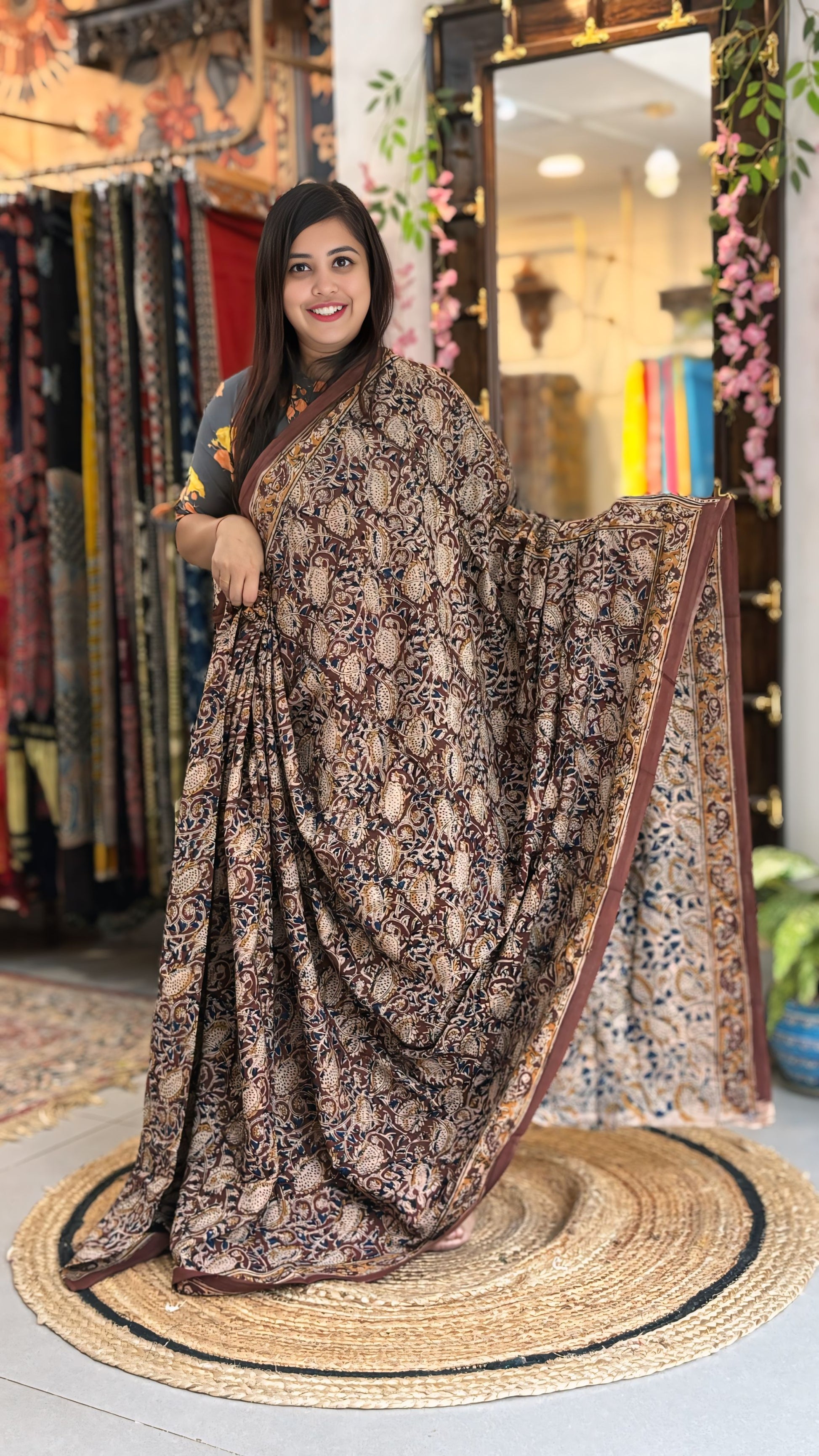 Charita - Cotton Kalamkari