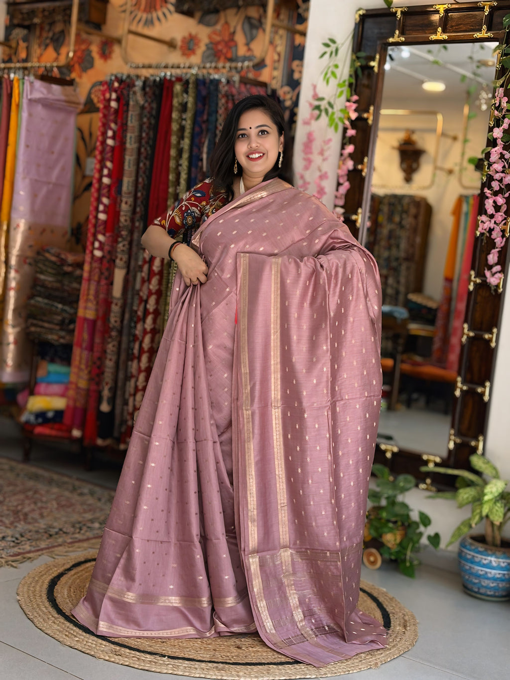 Madhurima - Maheshwari Banarasi Saree