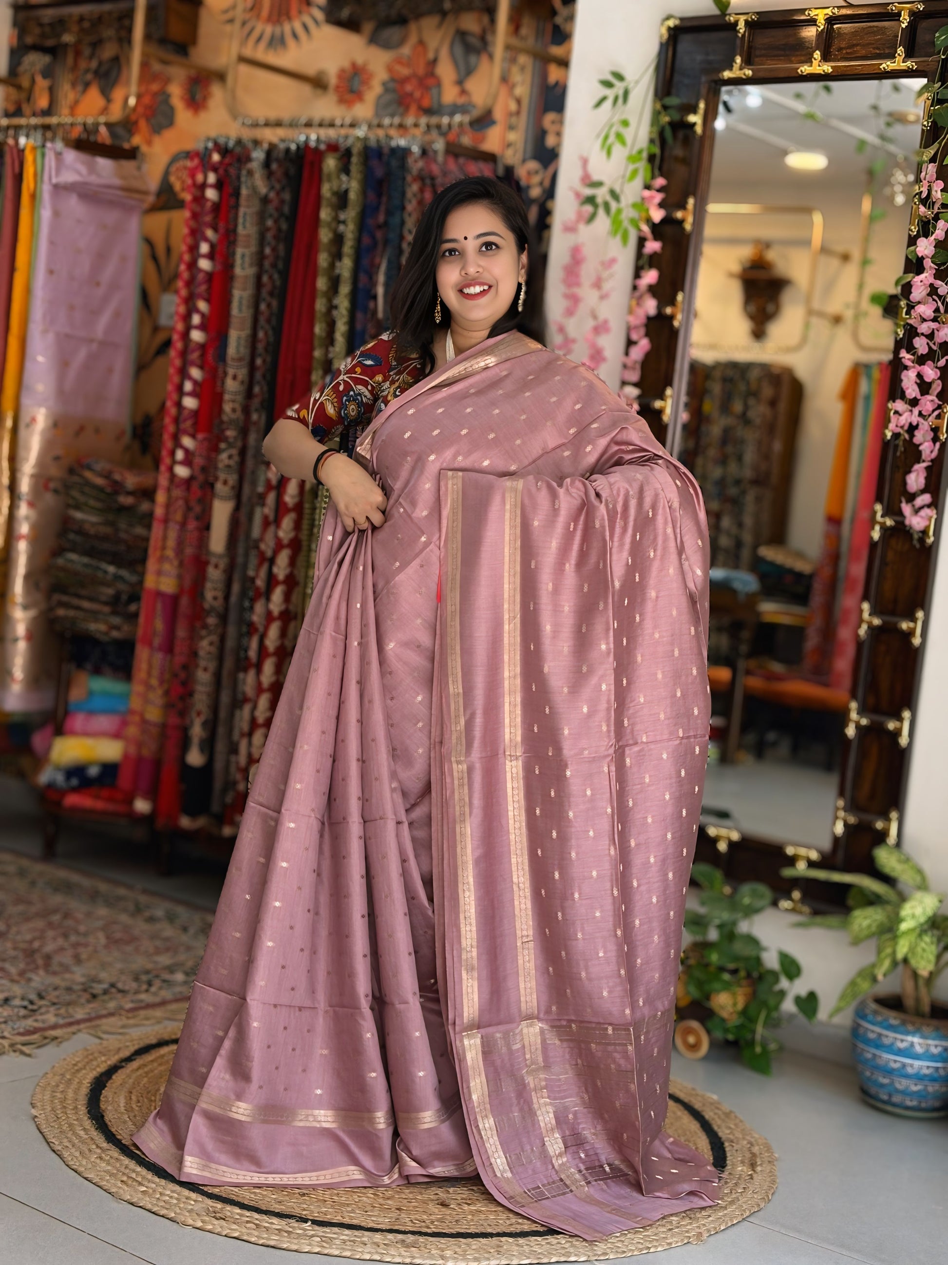 Madhurima - Maheshwari Banarasi Saree