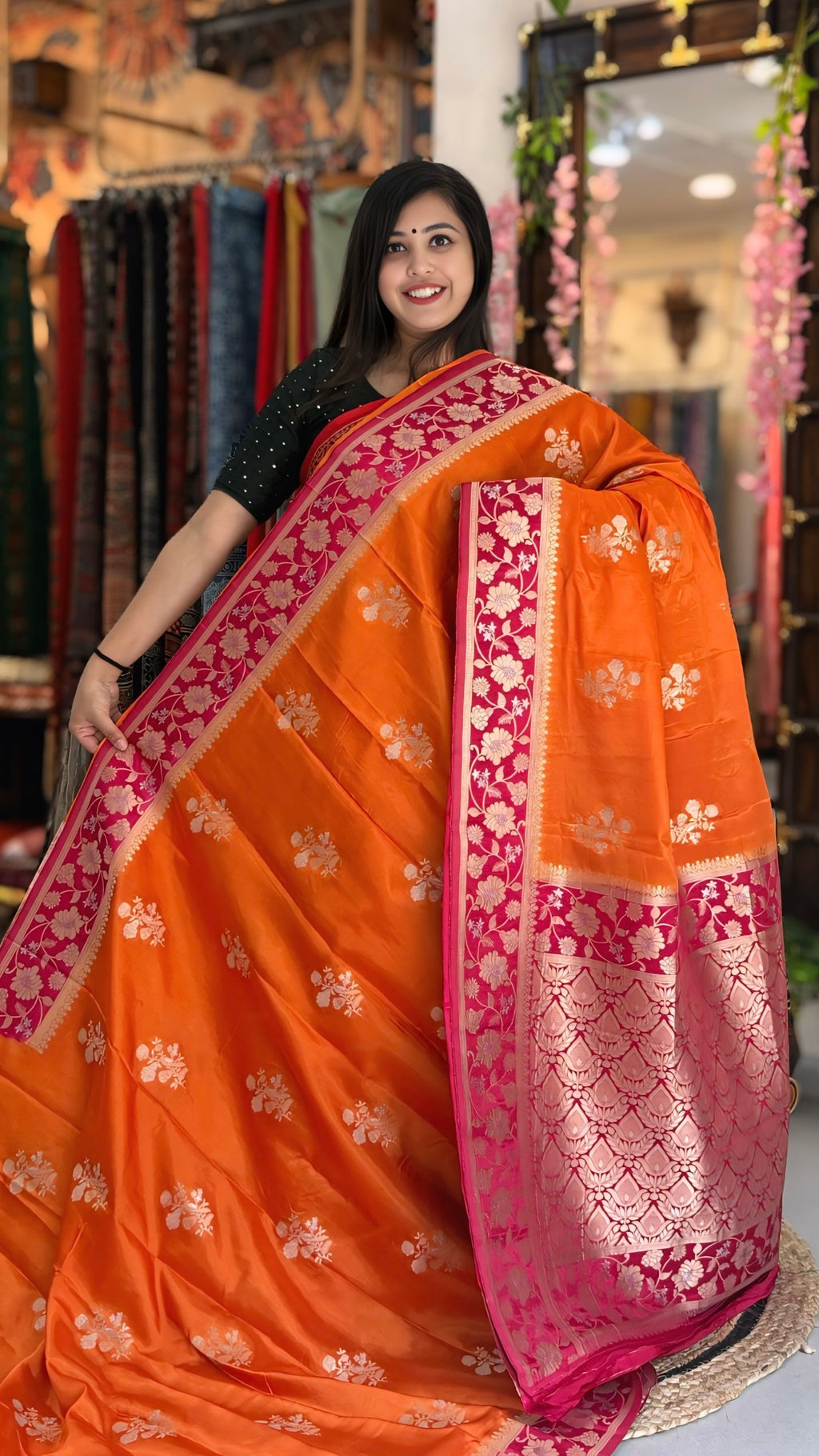 Rajwadi
 - Mashru Silk