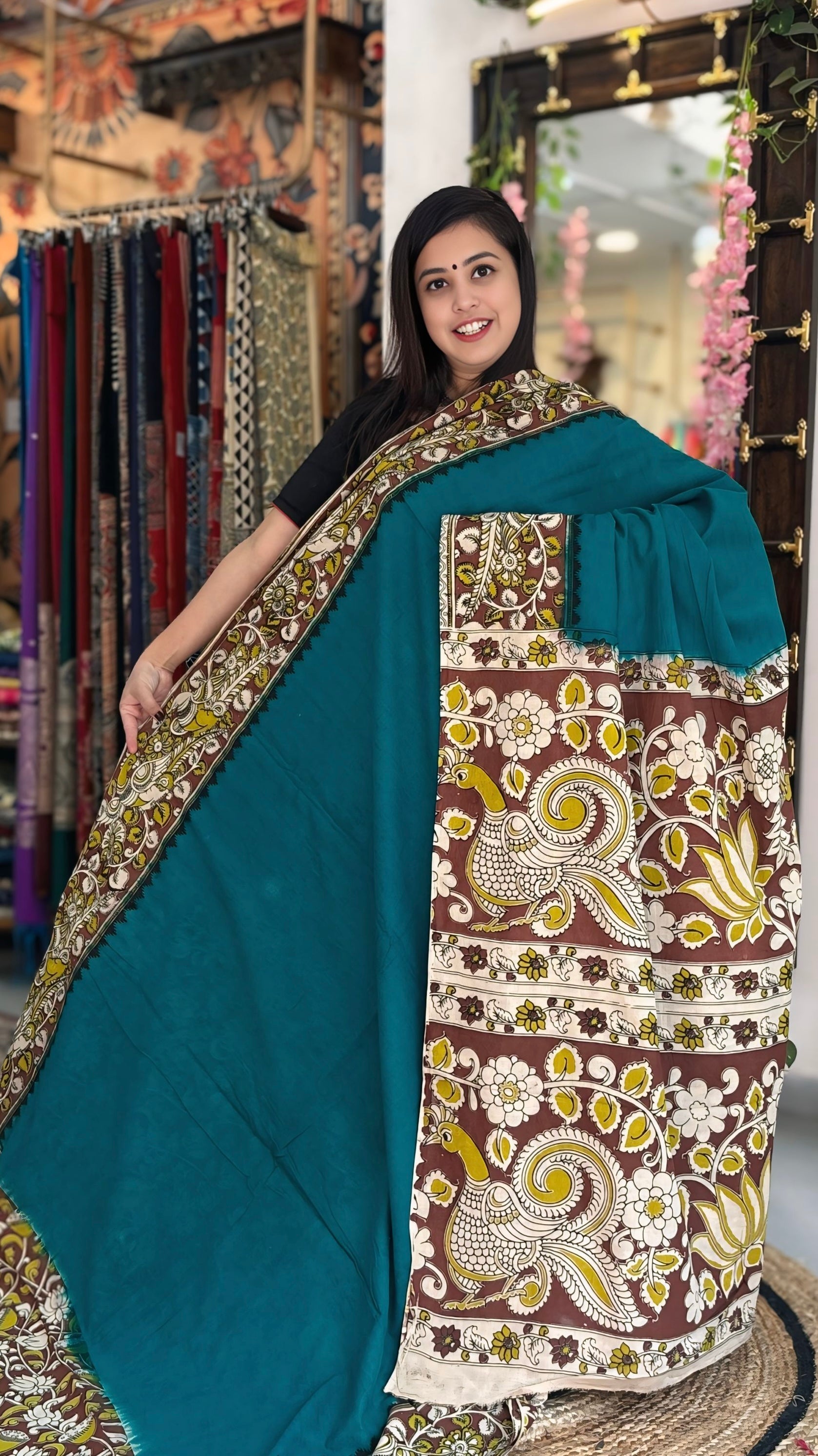 Leela - Cotton Kalamkari