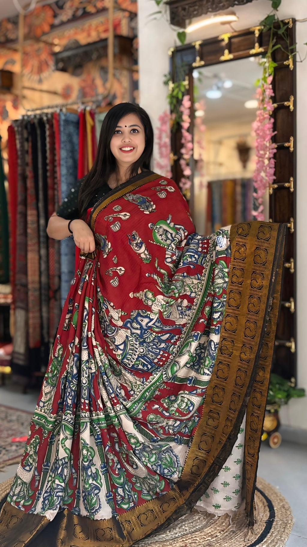 Gauri - Nellore Silk heavy Nizam Border