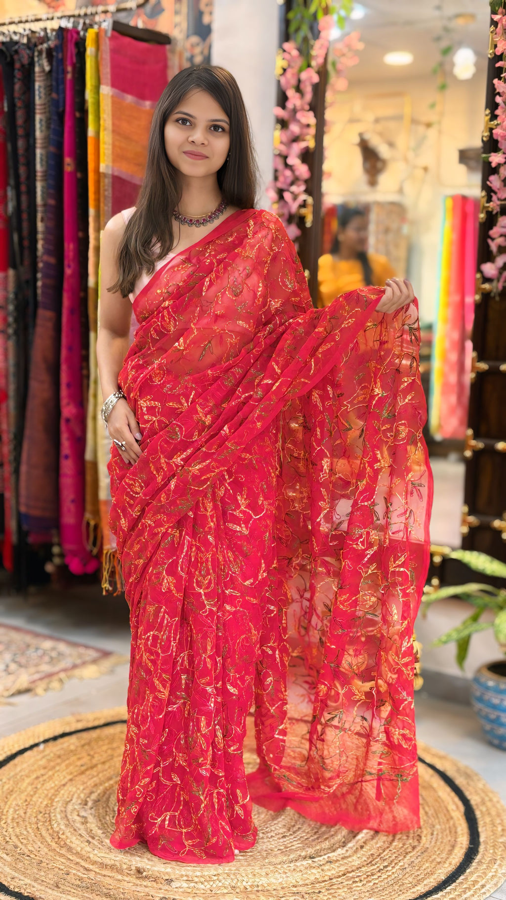 Mahira - Chikankari Saree