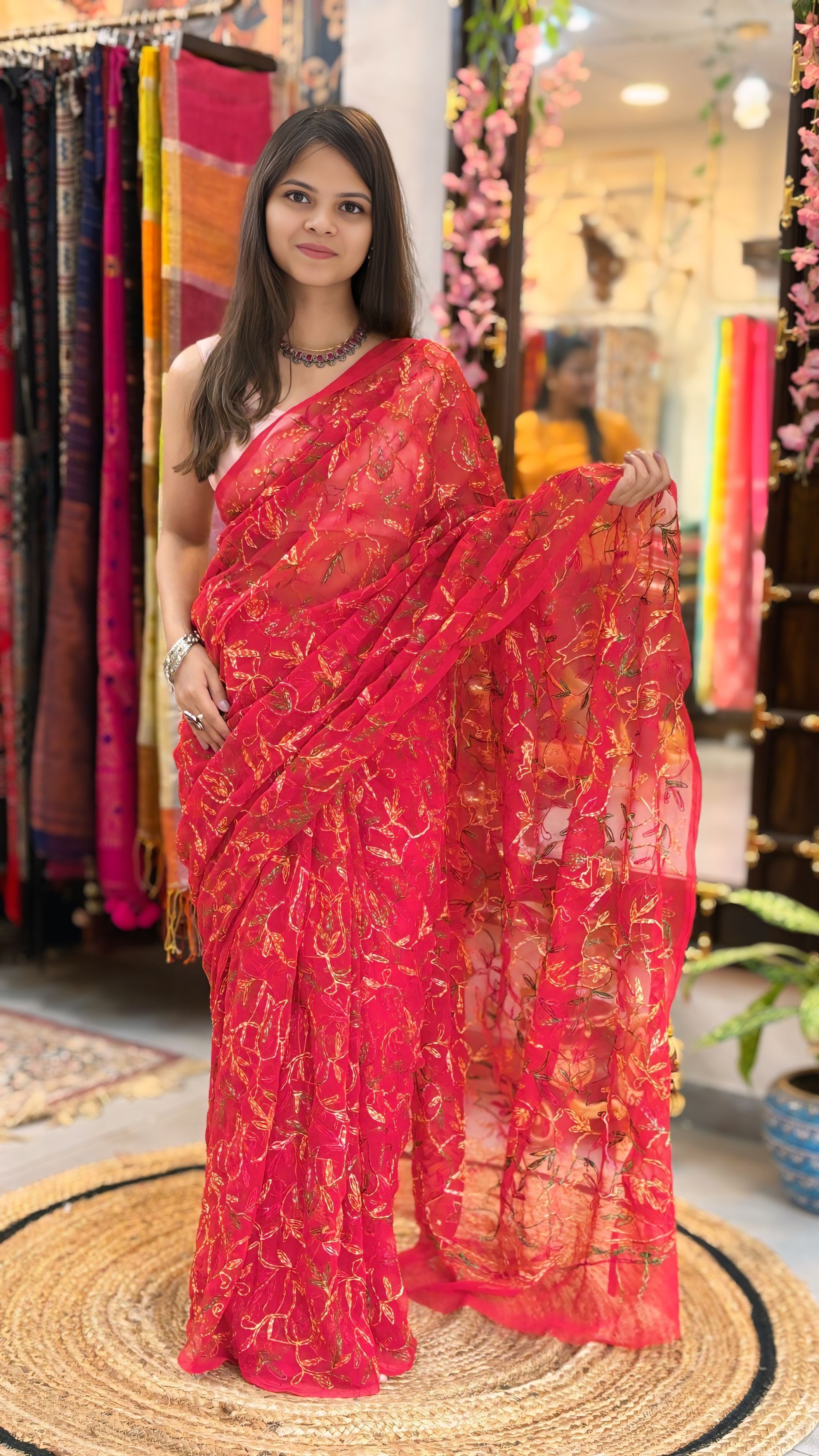 Mahira - Chikankari Saree