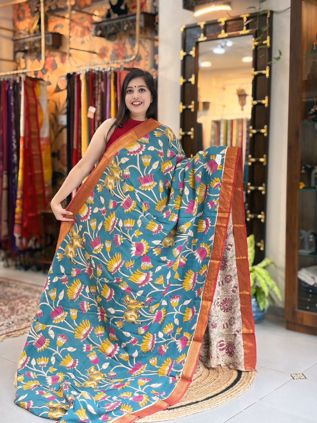 Vasanta - Kalamkari Nizam Border