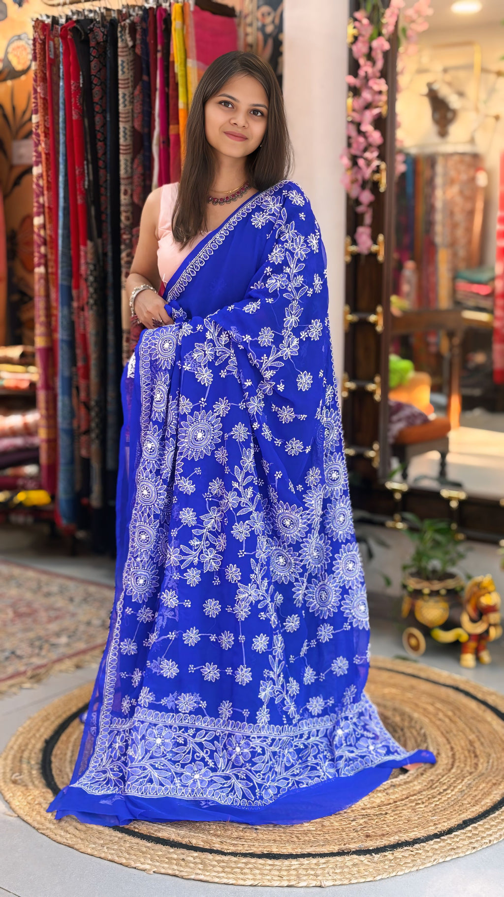 Saanvi - Chikankari Saree