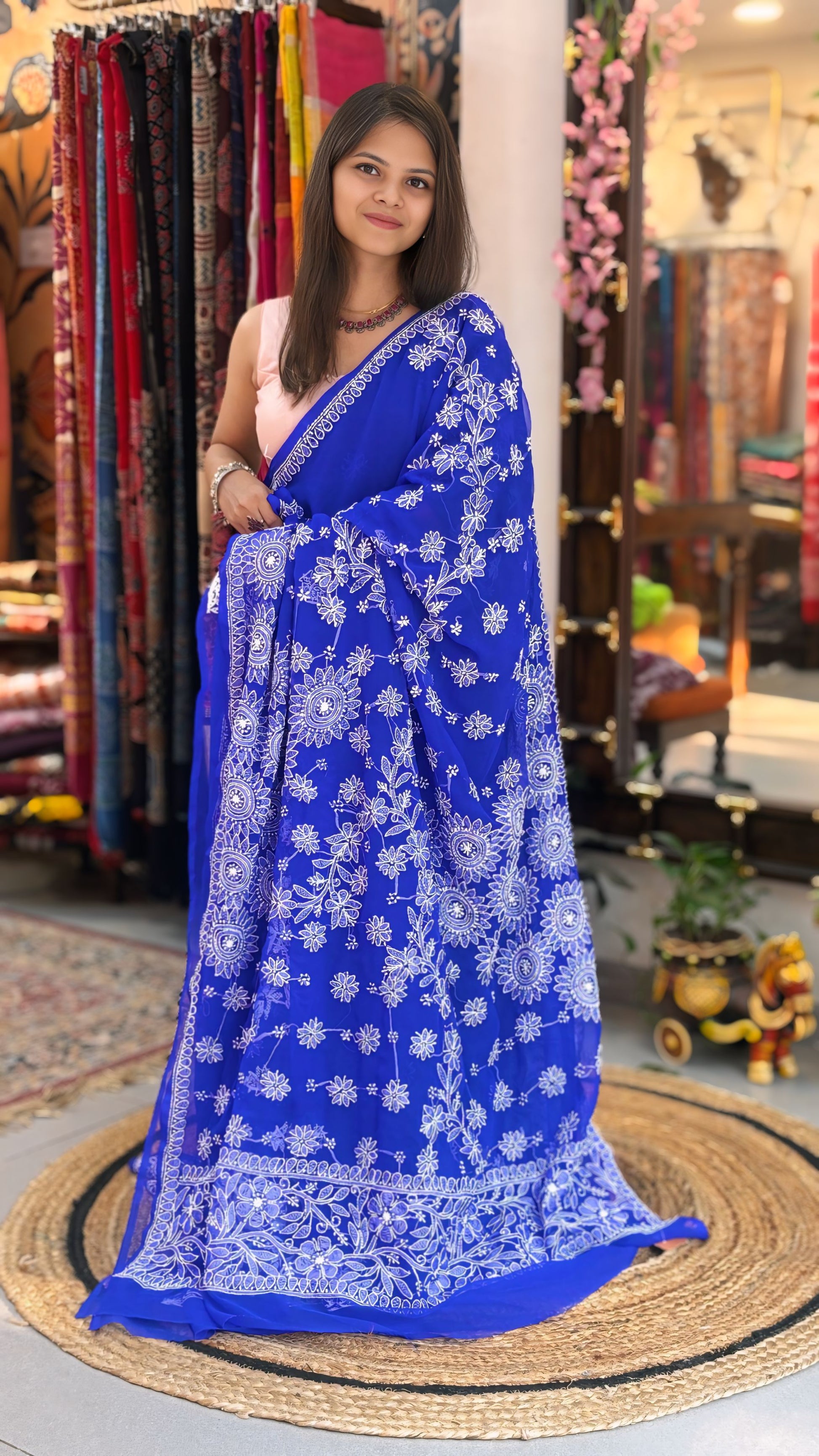 Saanvi - Chikankari Saree