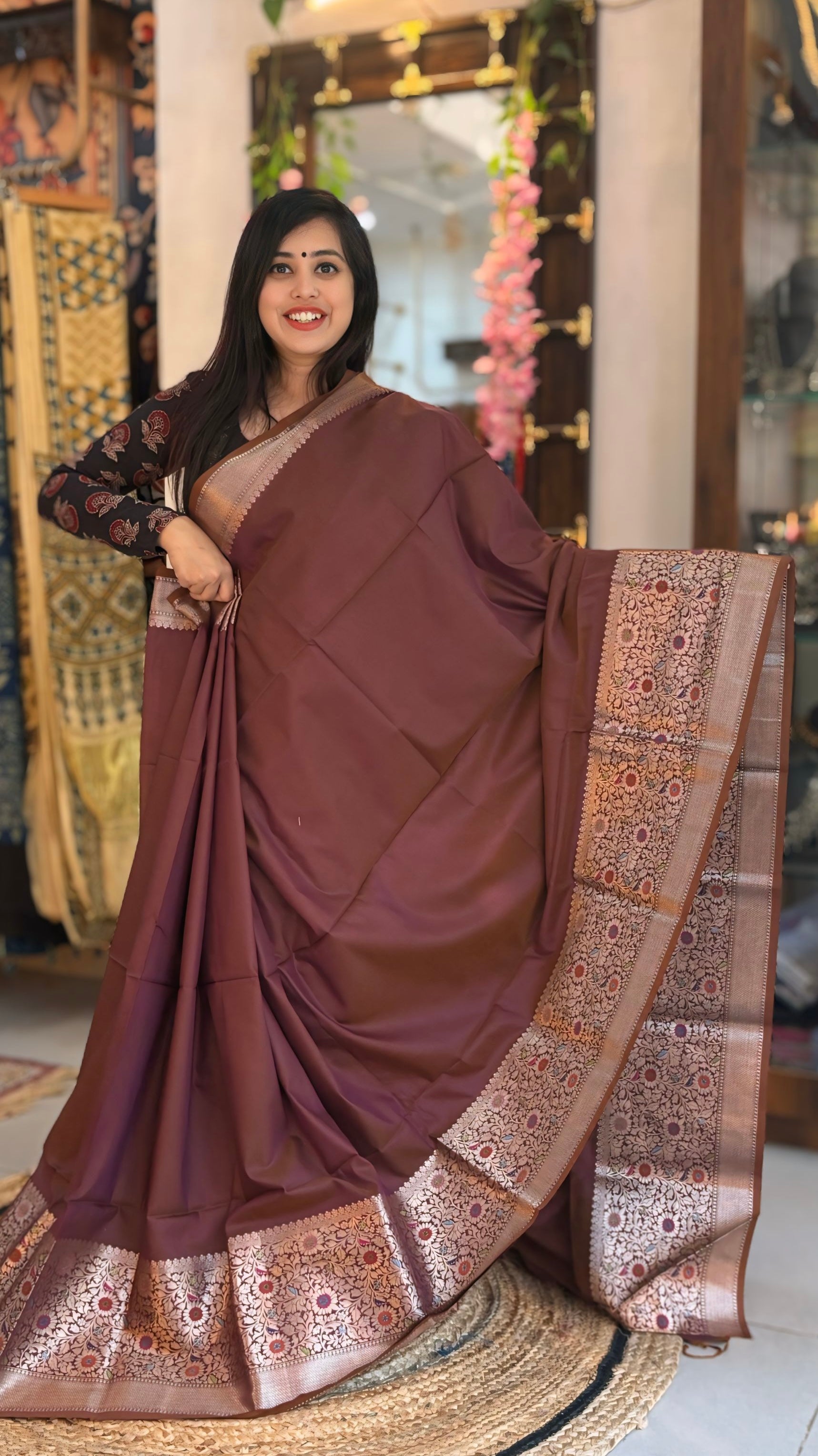 Tejasvi - Muga Silk Saree