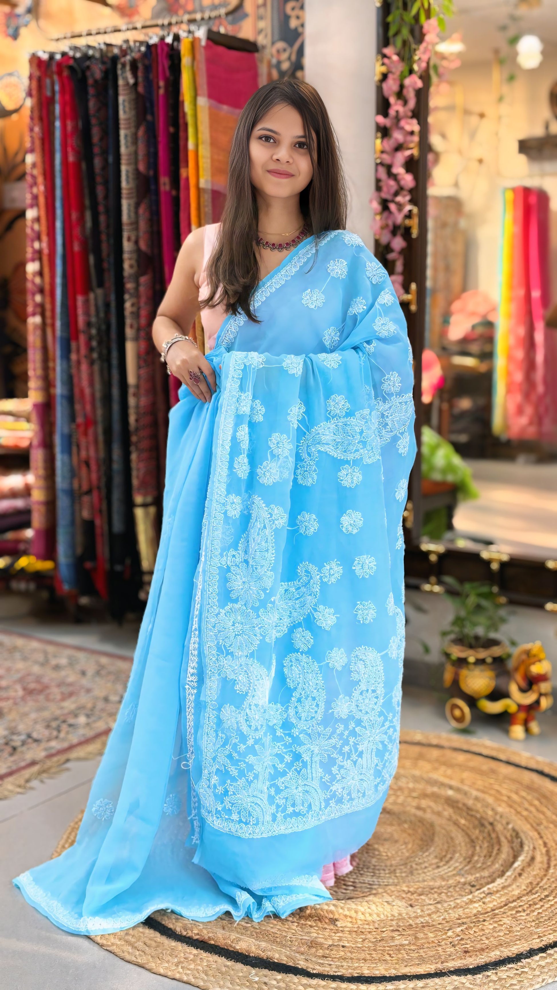 Nazia - Chikankari Saree