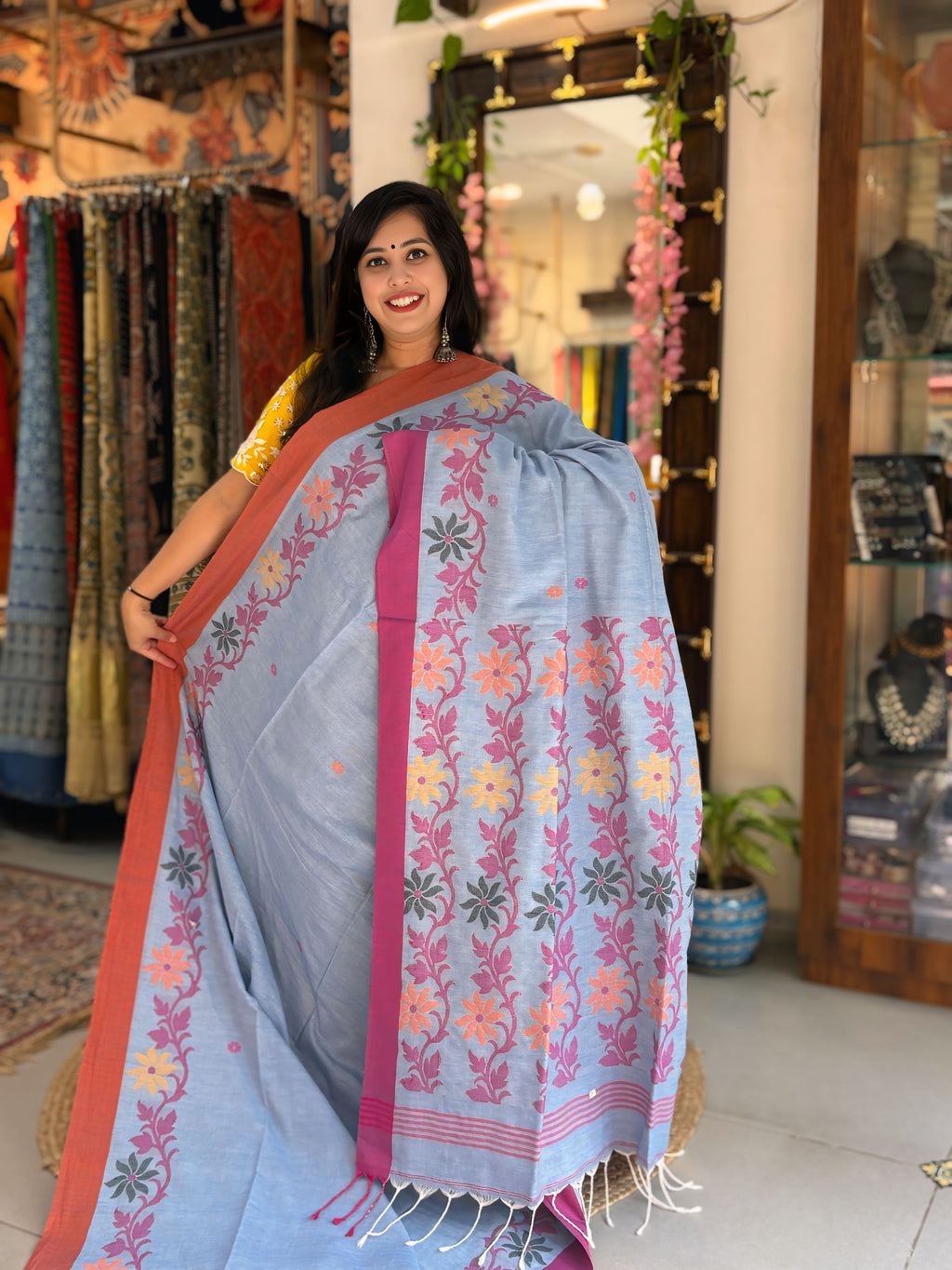 Aaranya - Khadi Banarasi Saree