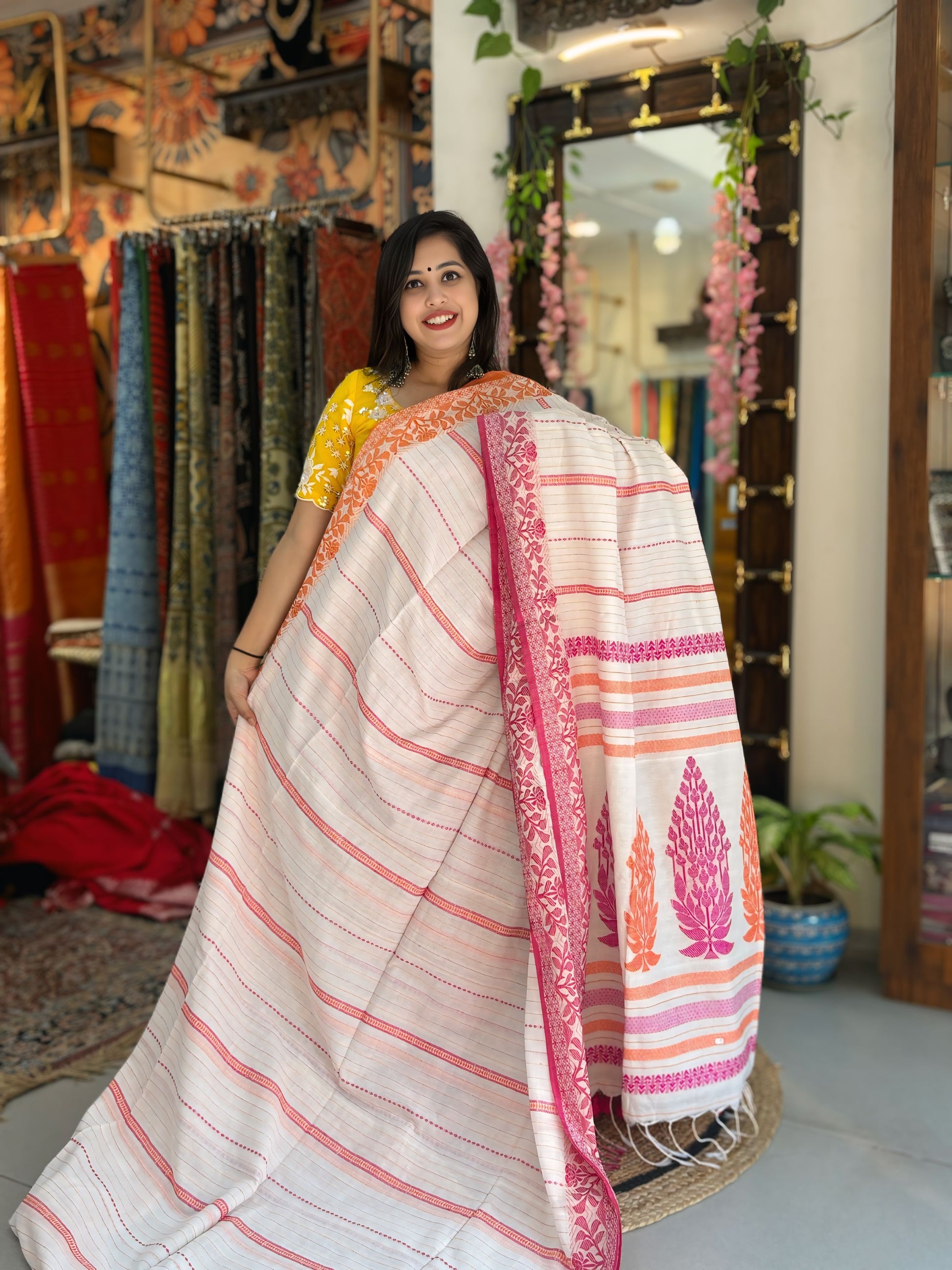 Bana - Khadi Banarasi Saree