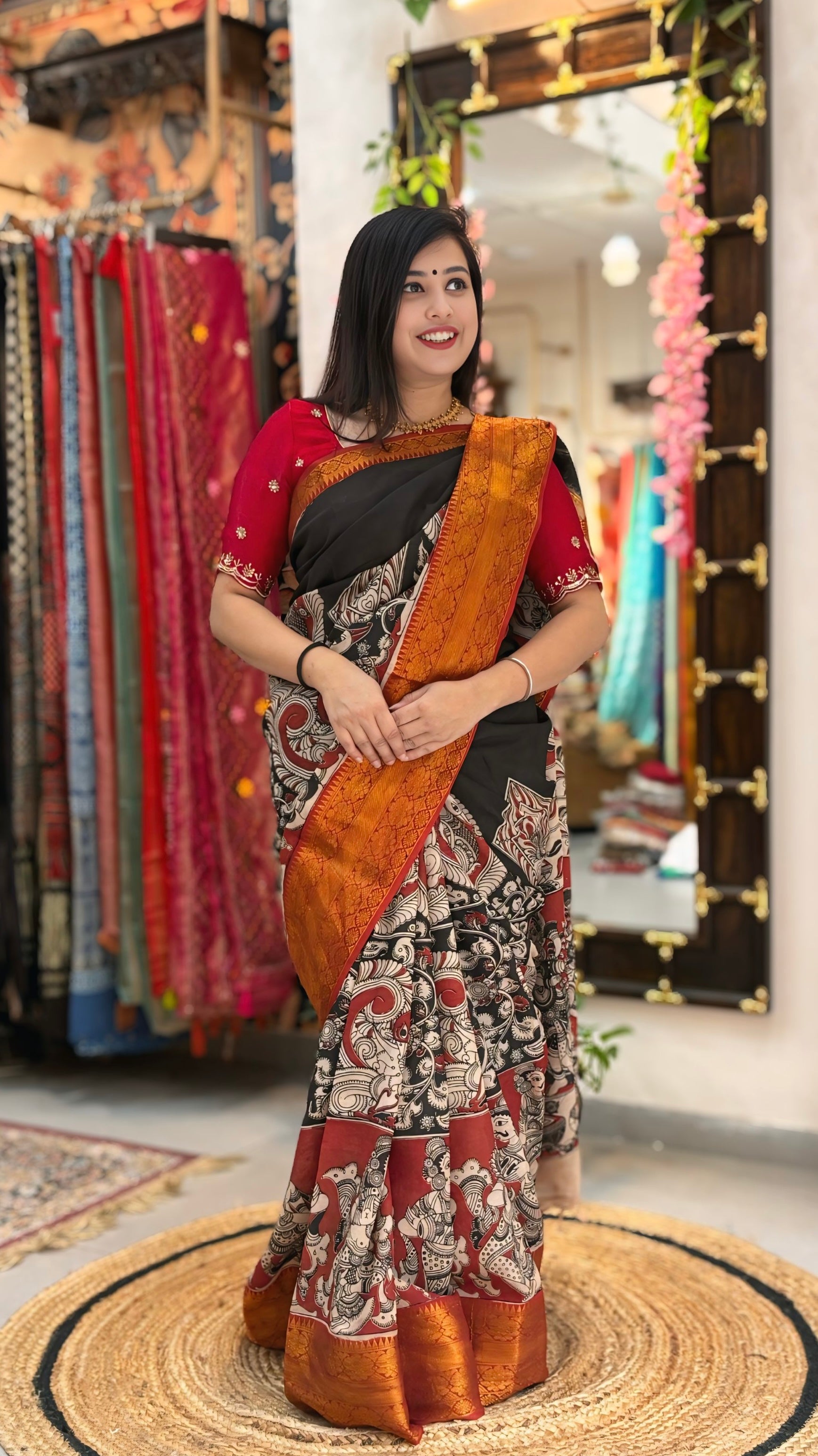 Mahima
 – Kalamkari Saree