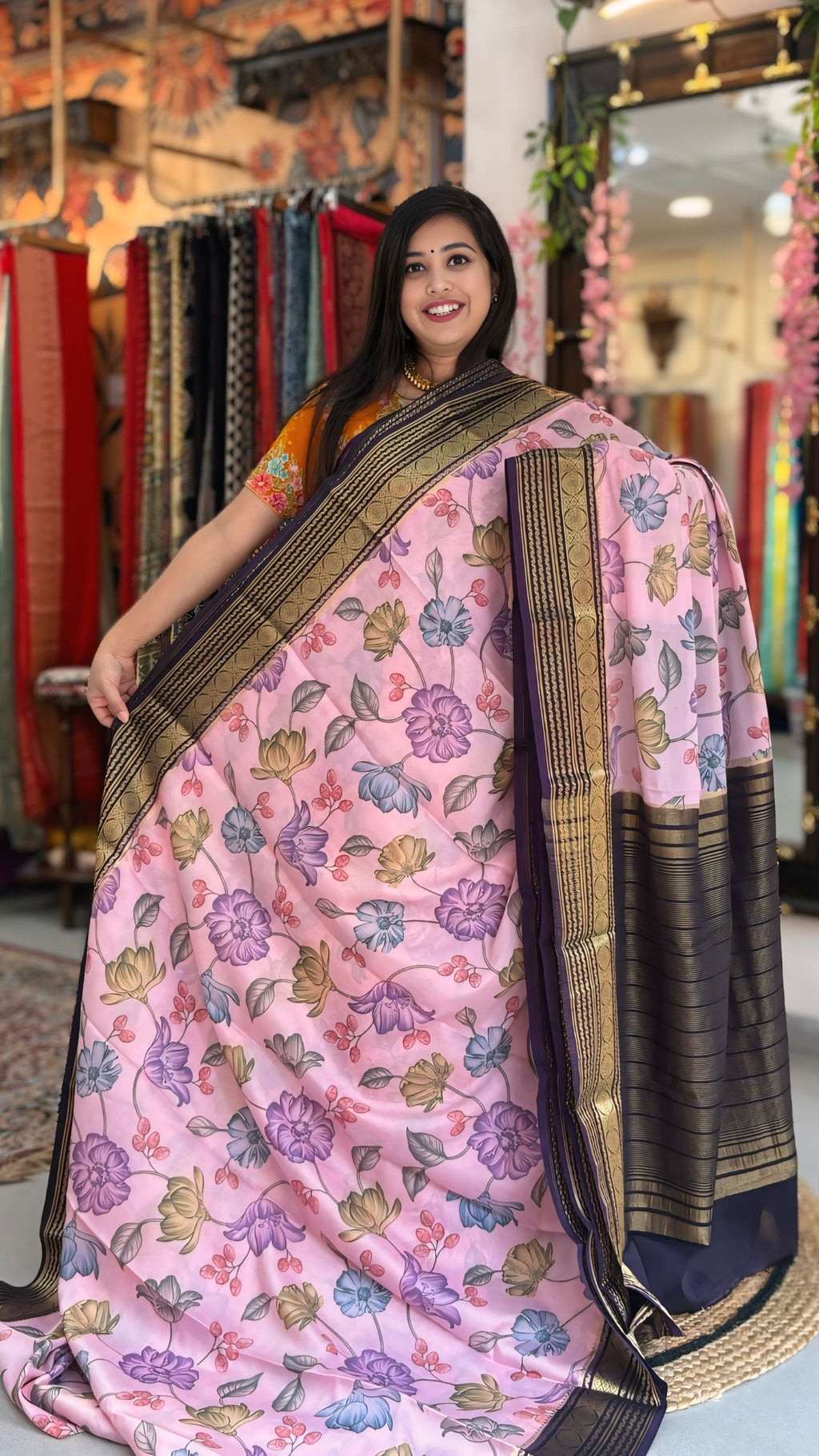 Ishana
 – Crepe Silk Saree