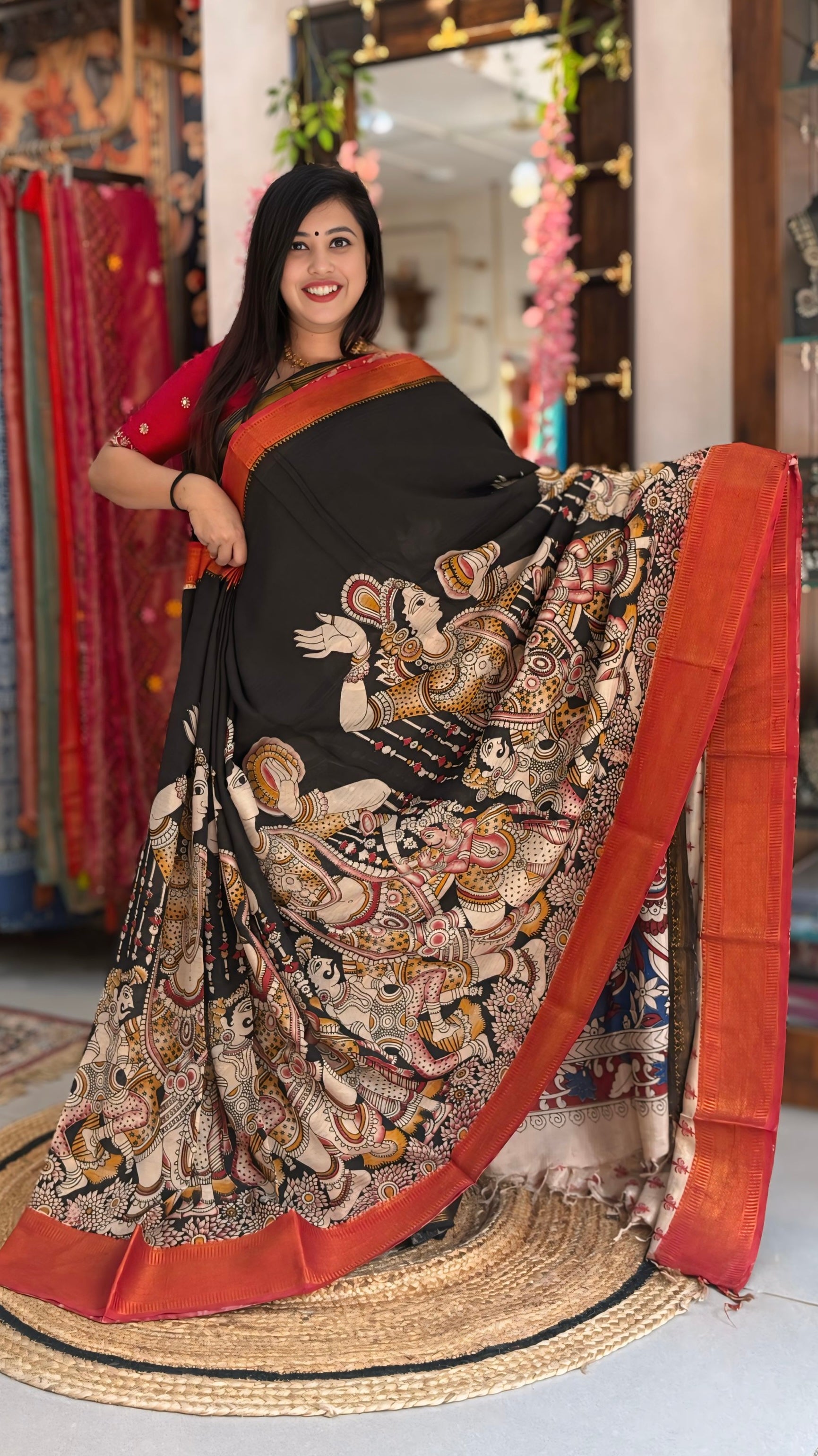 Rasika
 – Kalamkari Saree