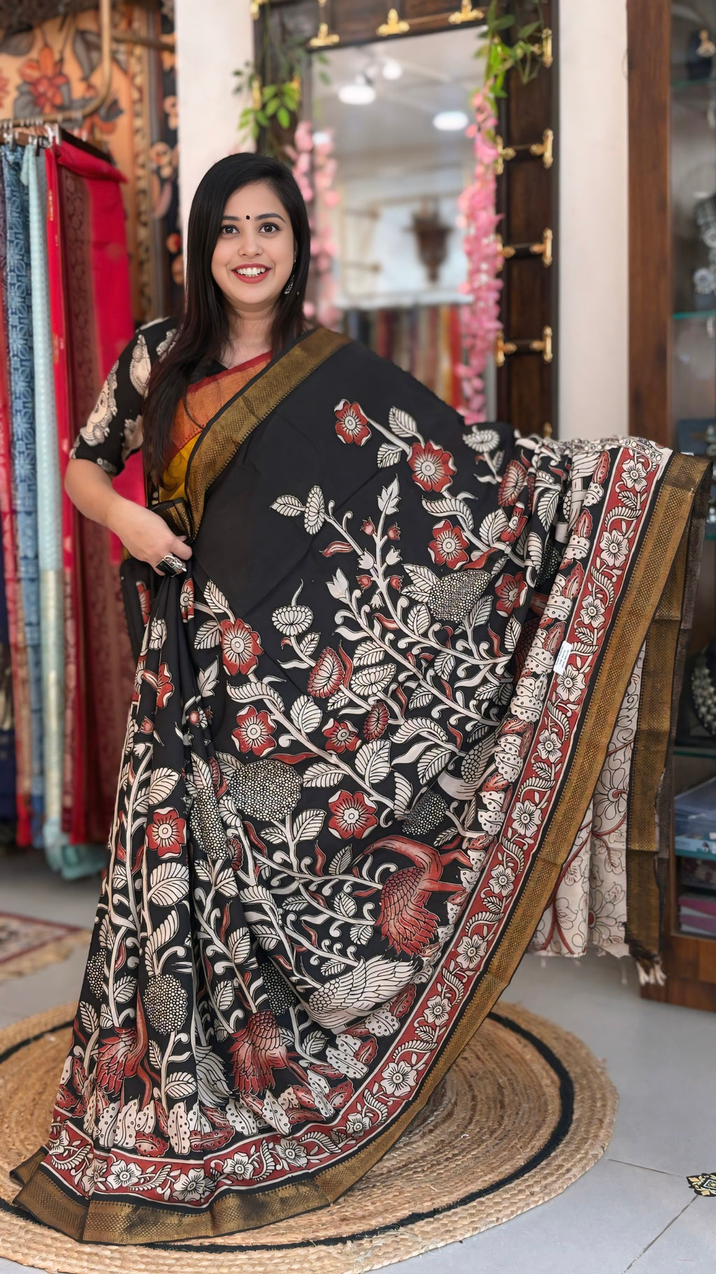 Manjari
- Kalamkari Nizam Border