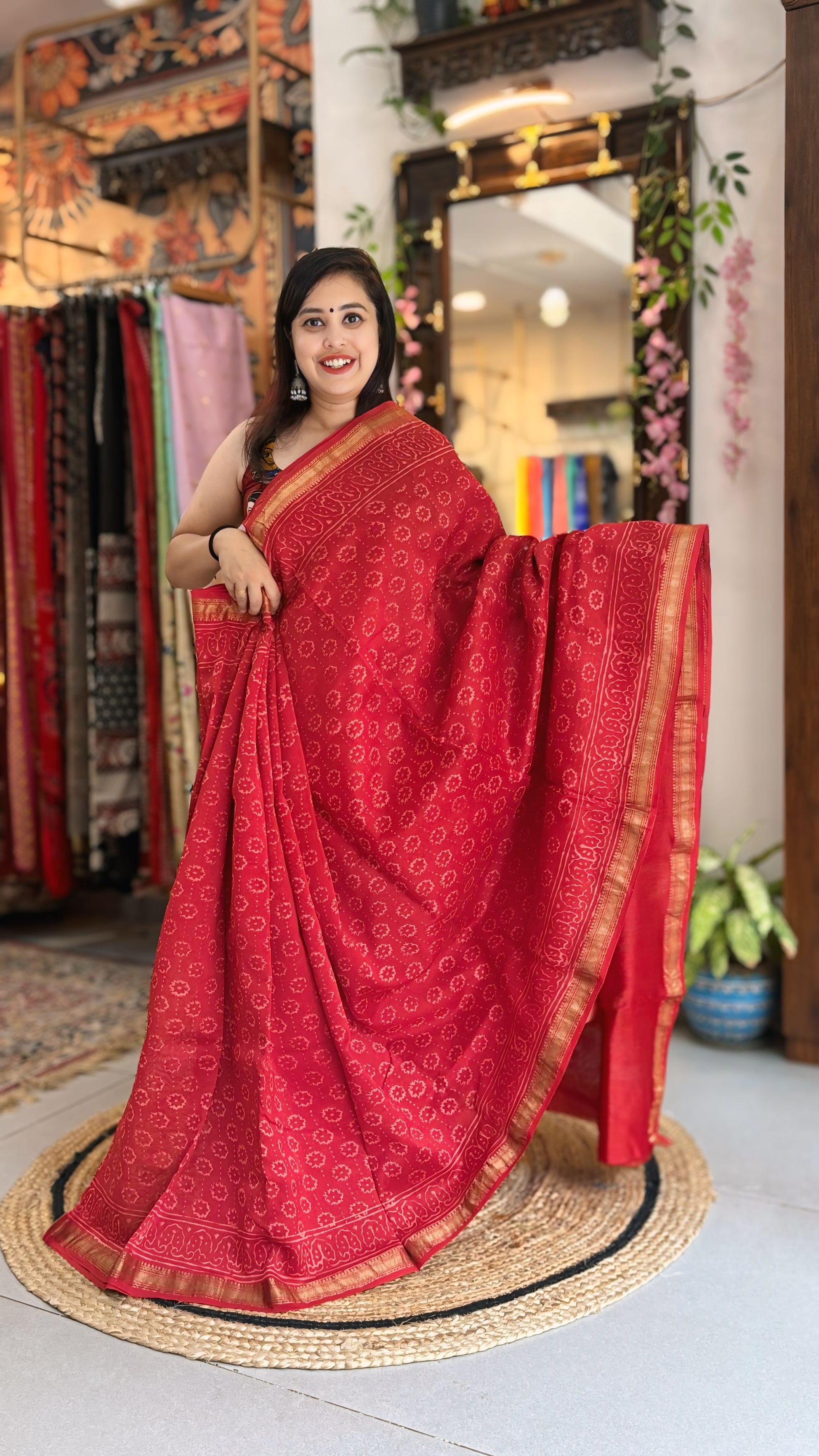 Lavanya - Maheshwari Saree