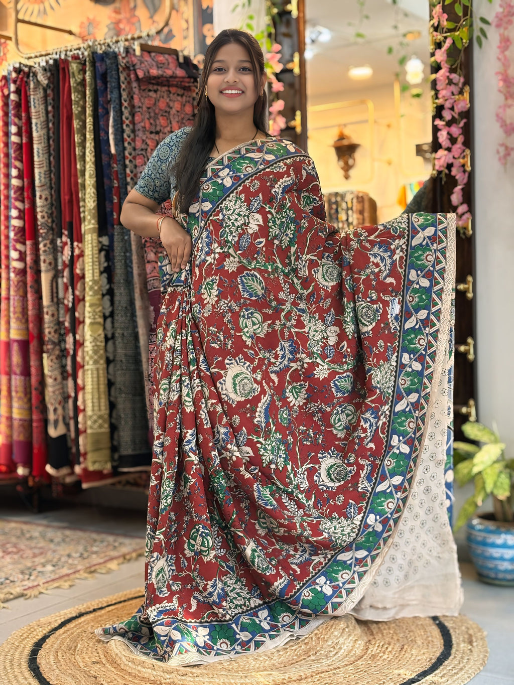 Rangita
 - Kalamkari Silk