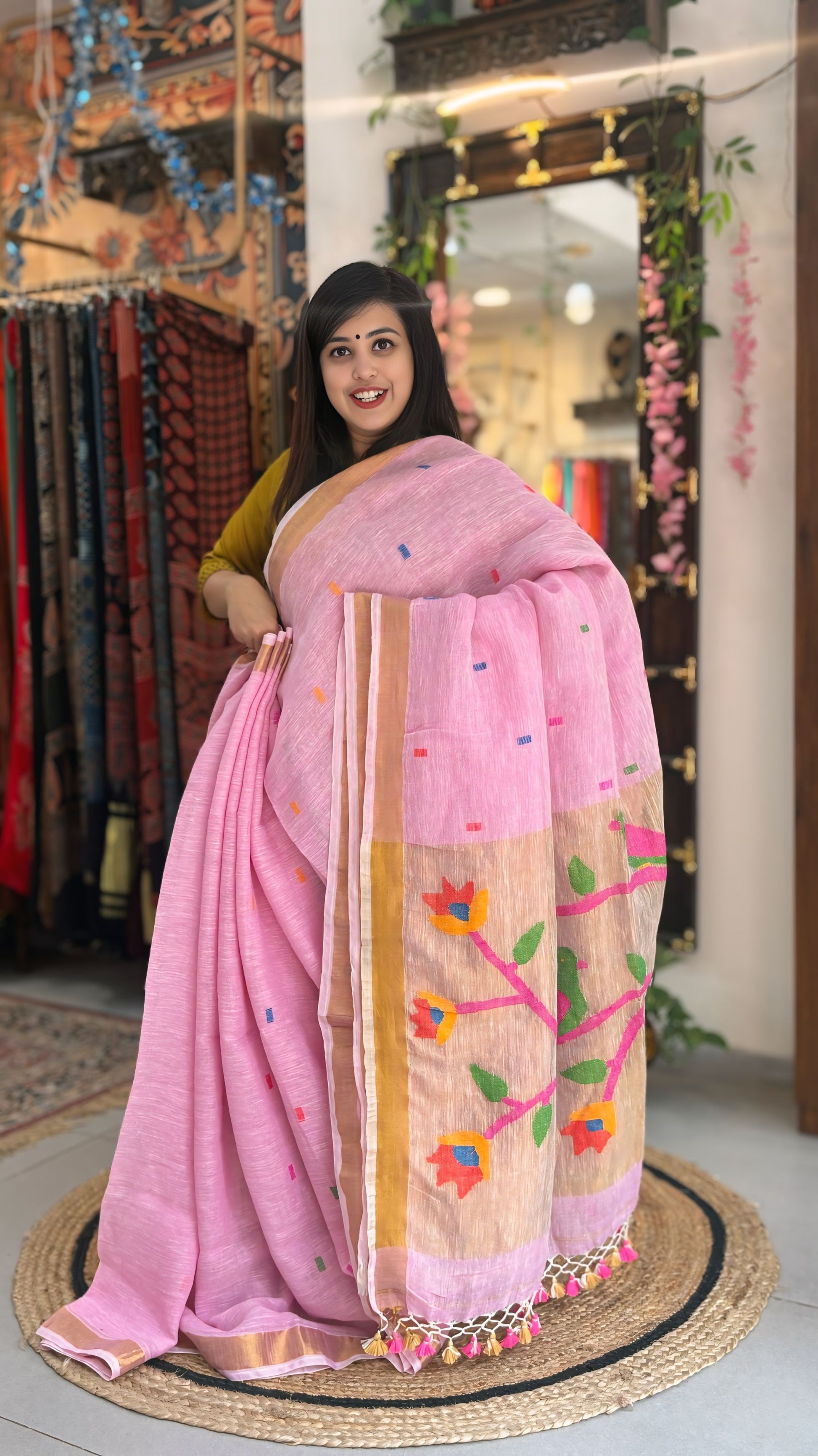 Kavya - Premium Work Linen