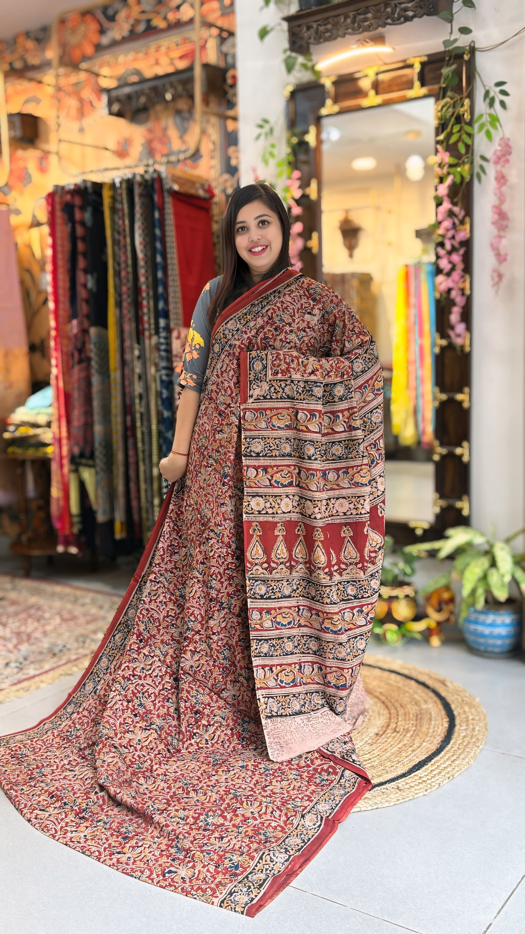Mridula - Cotton Kalamkari