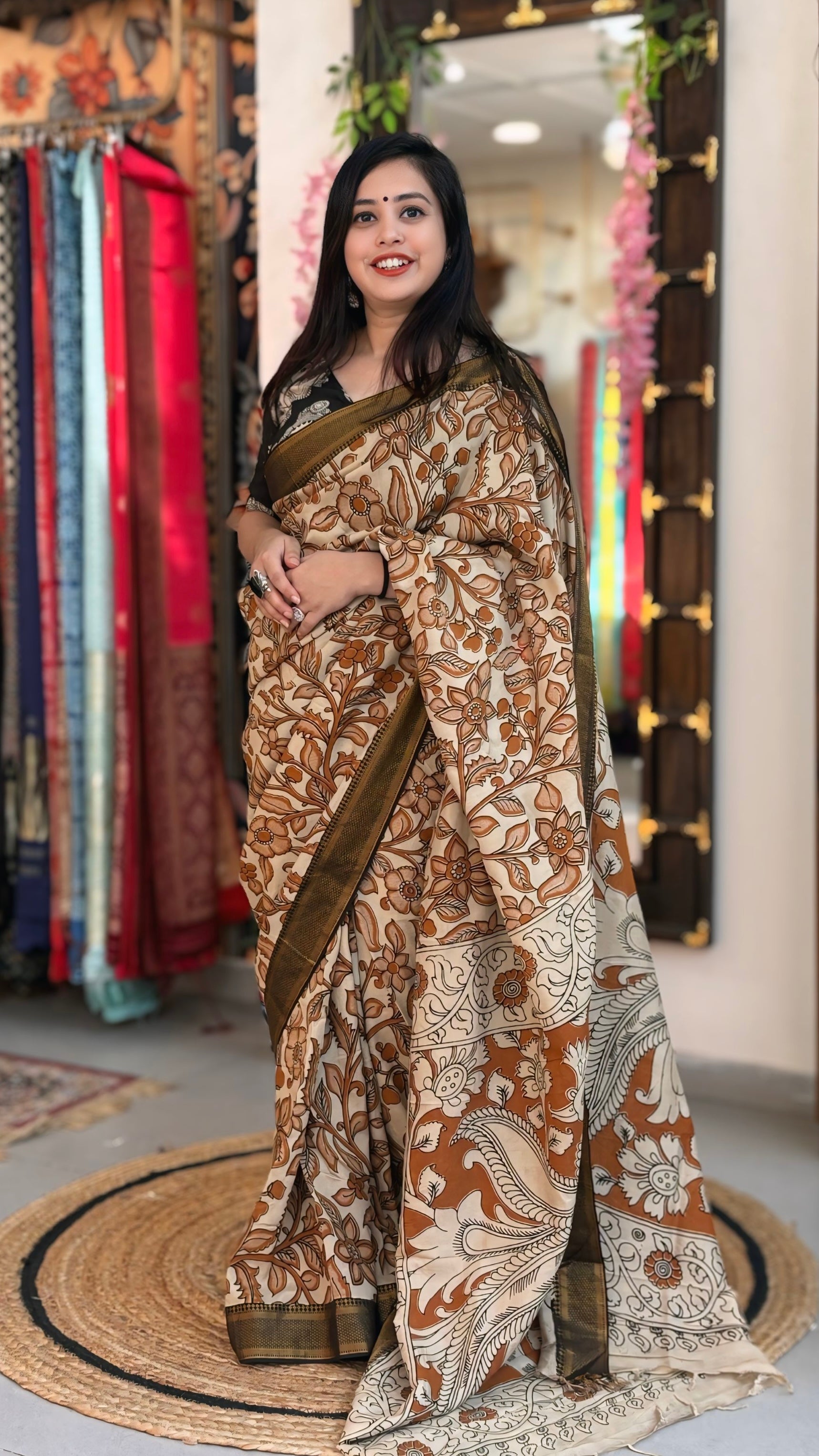 Kavya
- Kalamkari Nizam Border