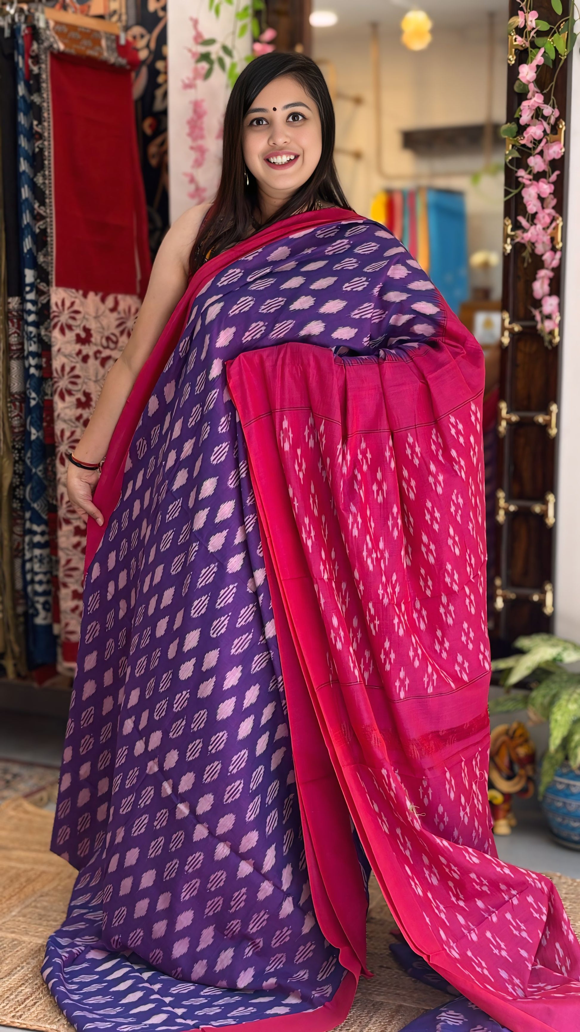 Raga
 - Pochampally Saree with Blouse