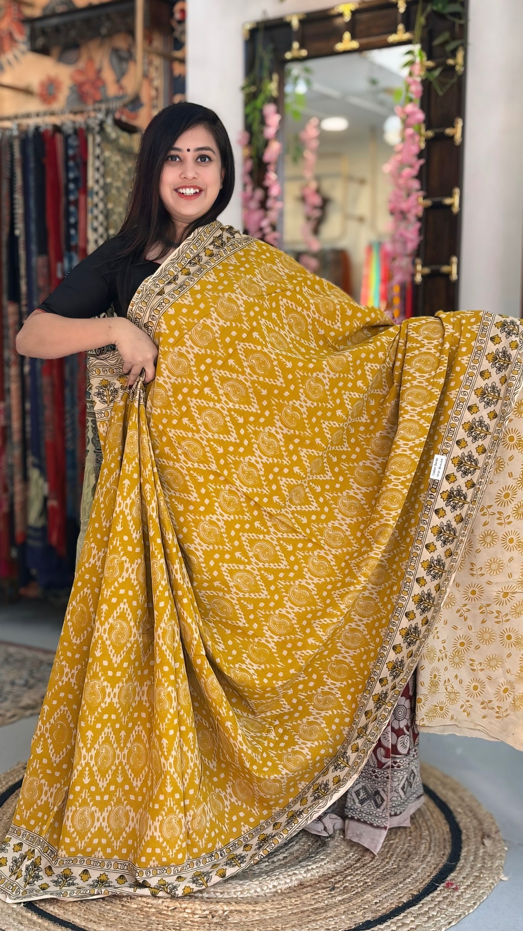 Malini - Cotton Kalamkari
