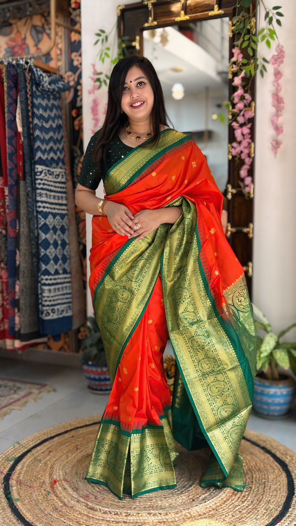 Vamika - Gadwal Silk Saree
