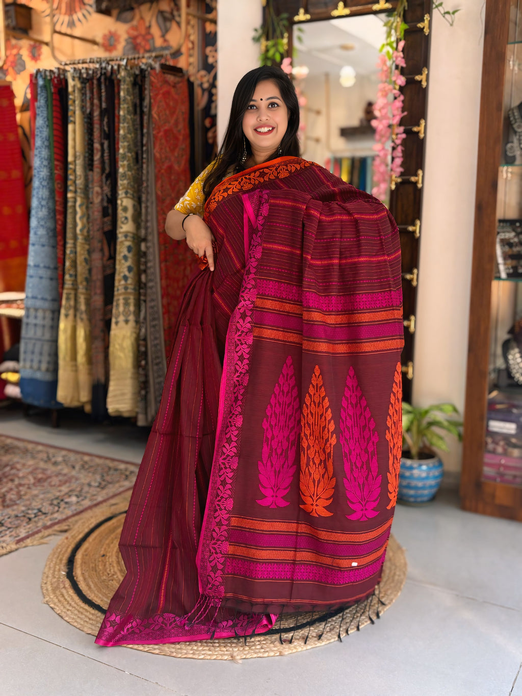 Zariya - Khadi Banarasi Saree