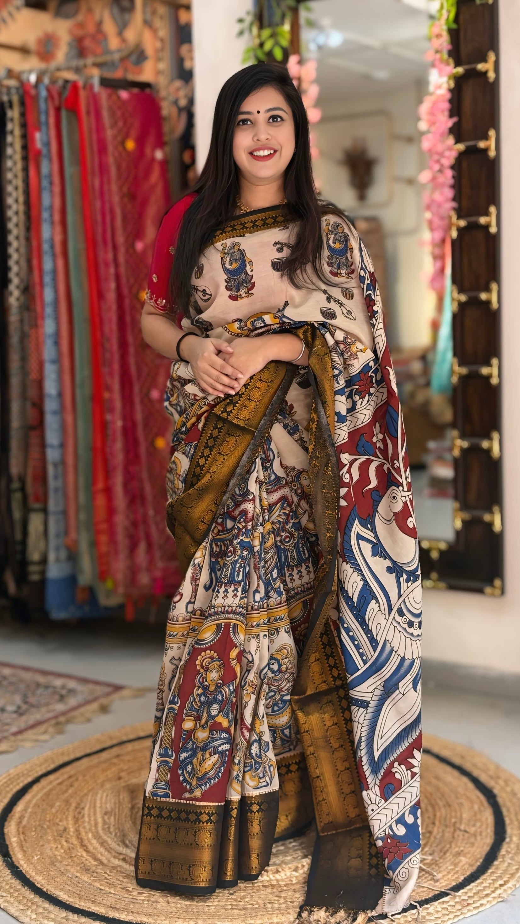 Saagar
 – Kalamkari Saree