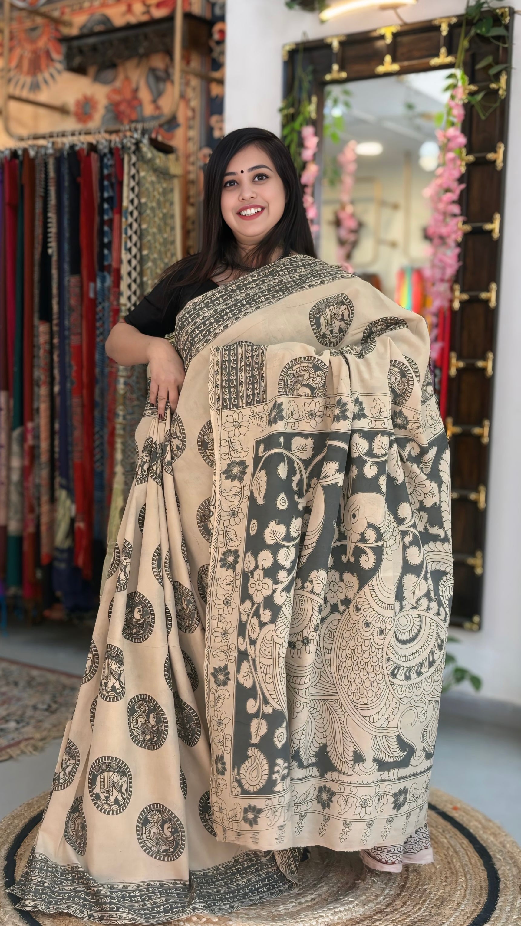 Kshirja - Cotton Kalamkari