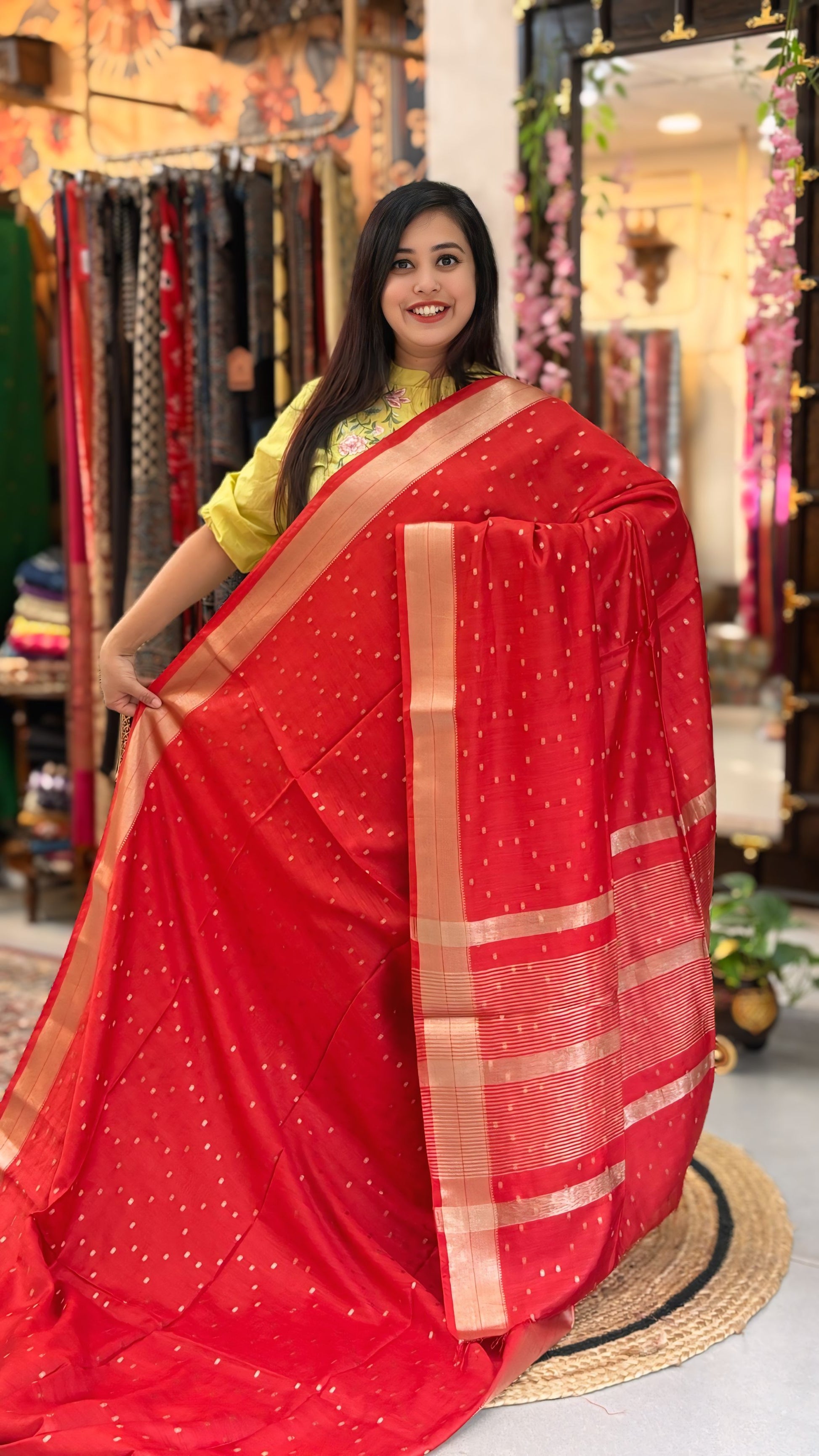 Kaushiki - Maheshwari Banarasi Saree