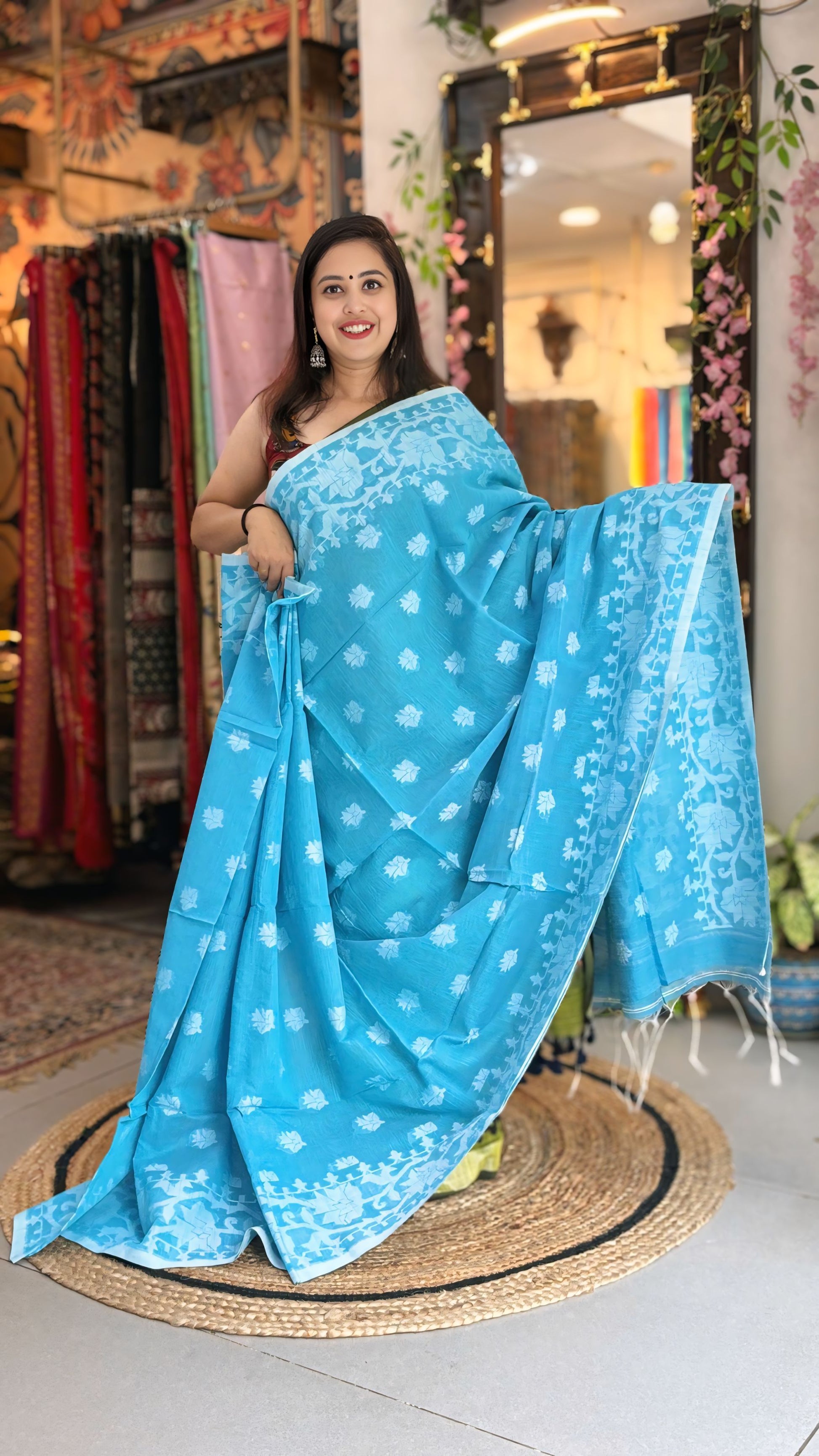 Neerja
 - Khadi Cotton Saree