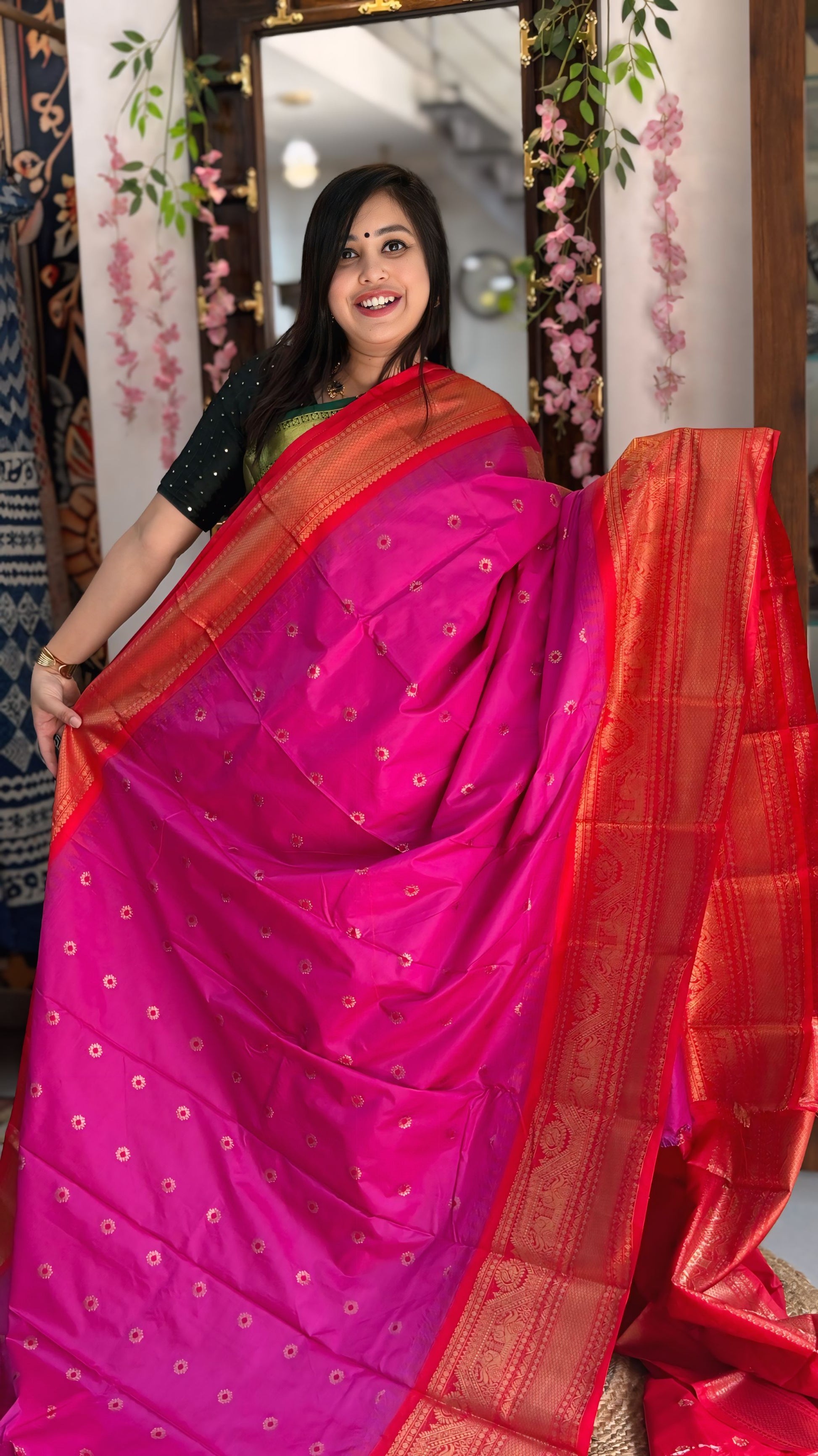 Ishita - Gadwal Silk Saree