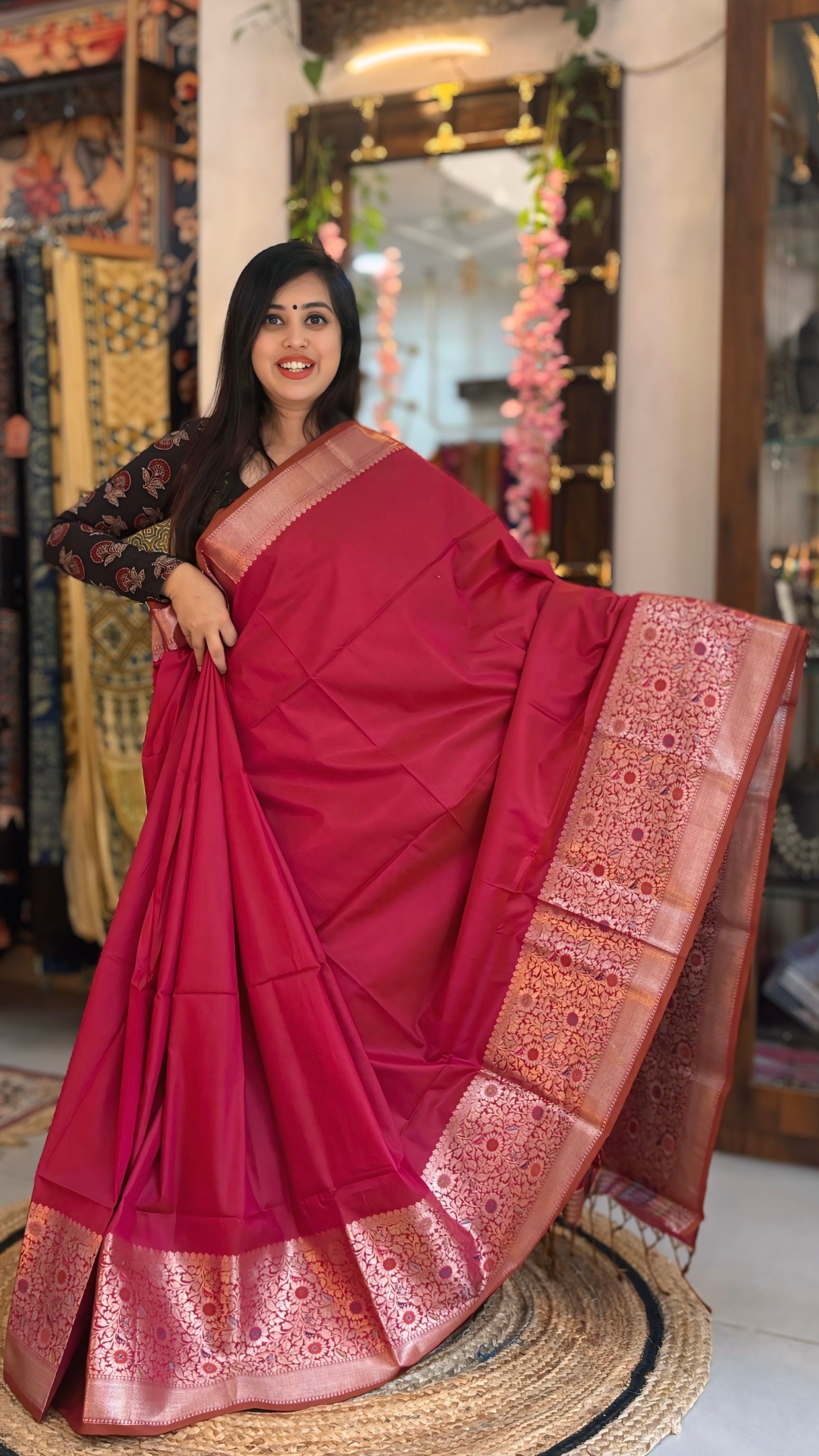 Suvarna - Muga Silk Saree