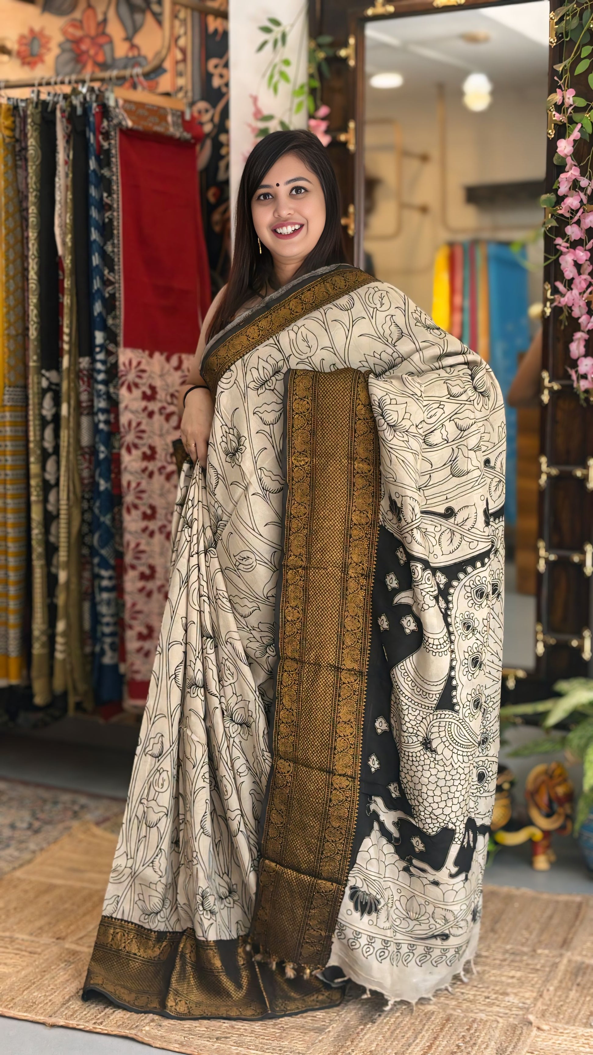 Mridula
 - Kalamkari Nizam Heavy Border