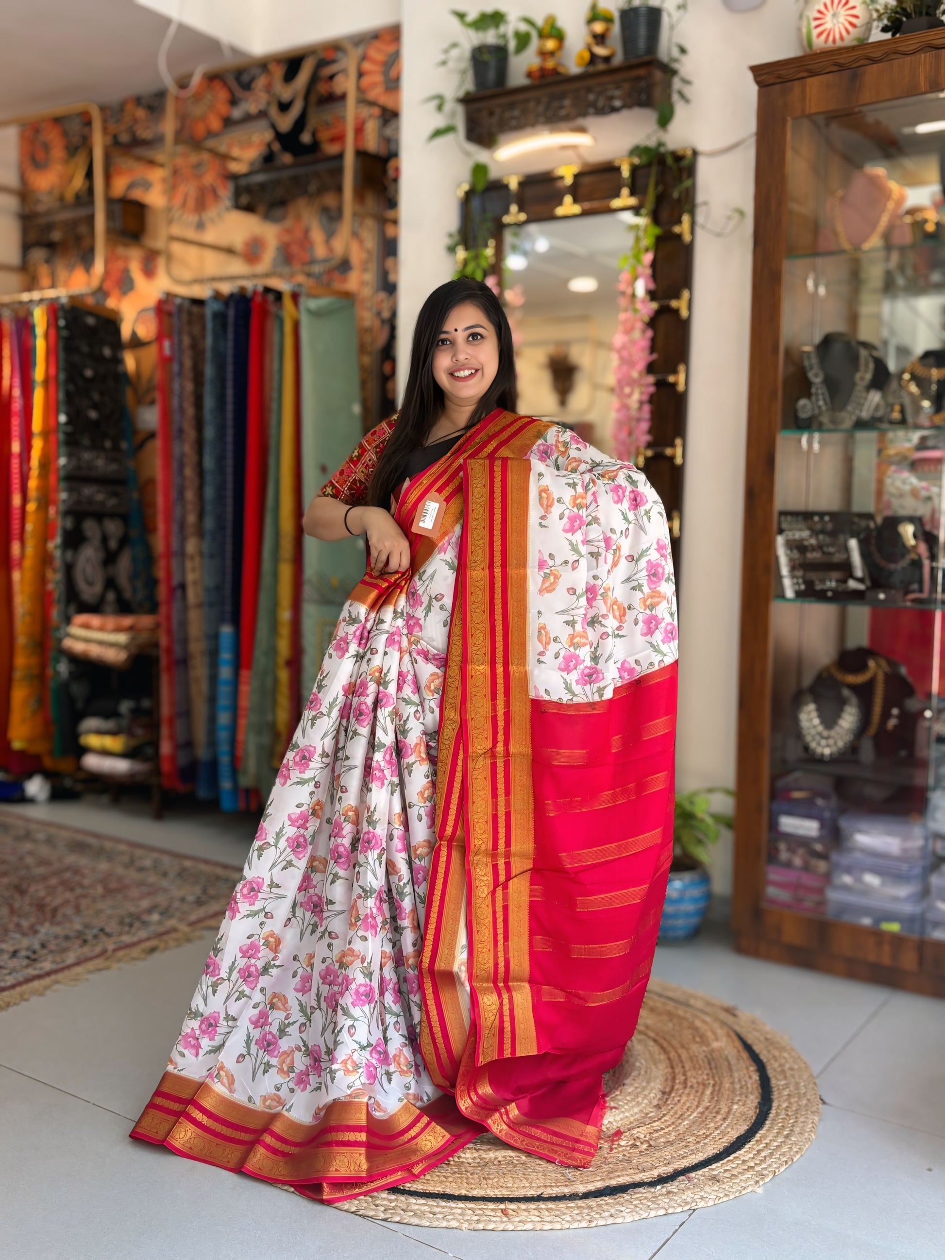 Varnika - Mysore Crepe Silk
