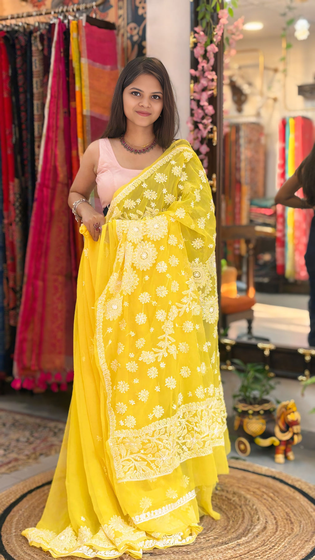 Kiara - Chikankari Saree