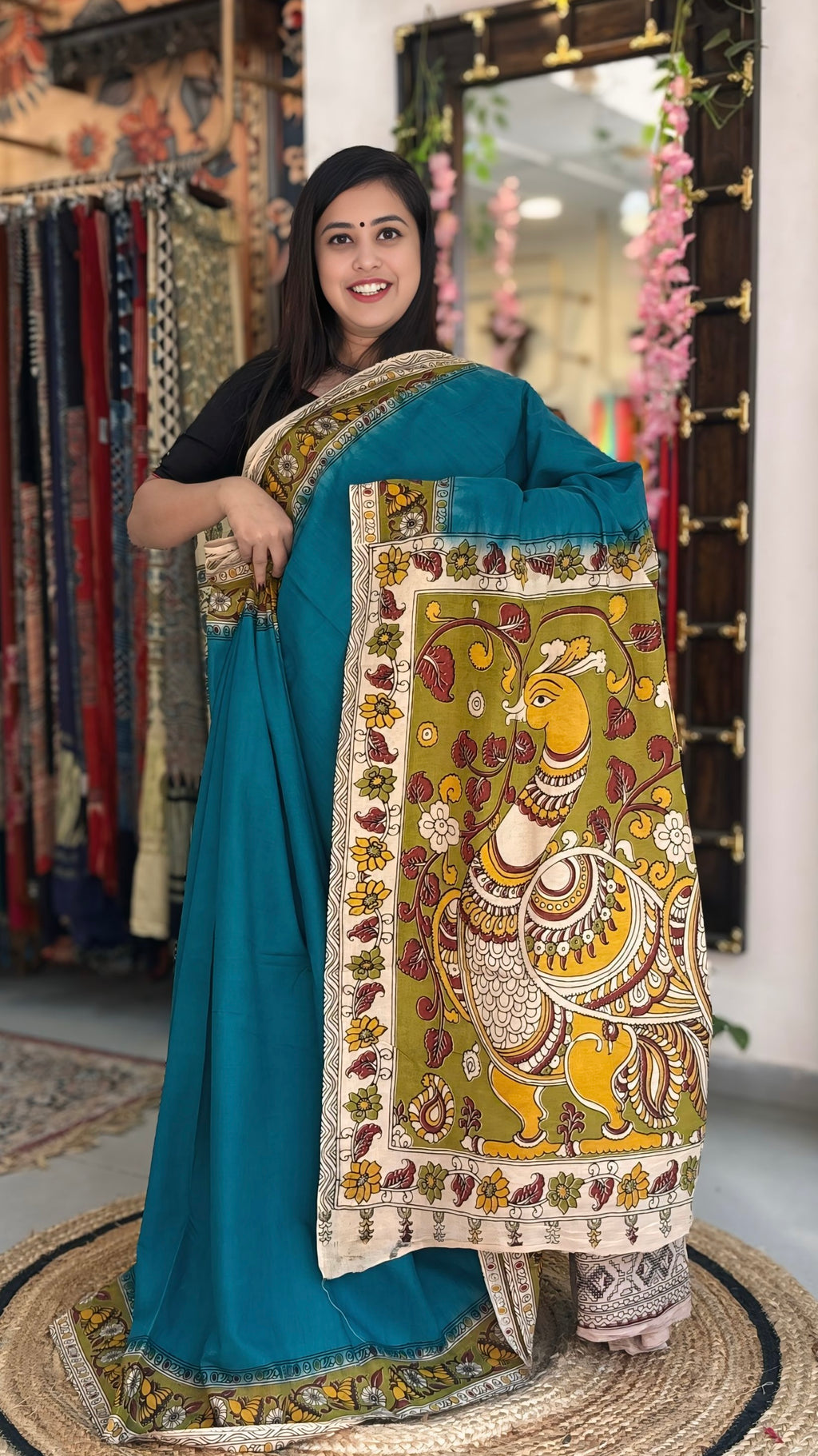 Leela - Cotton Kalamkari