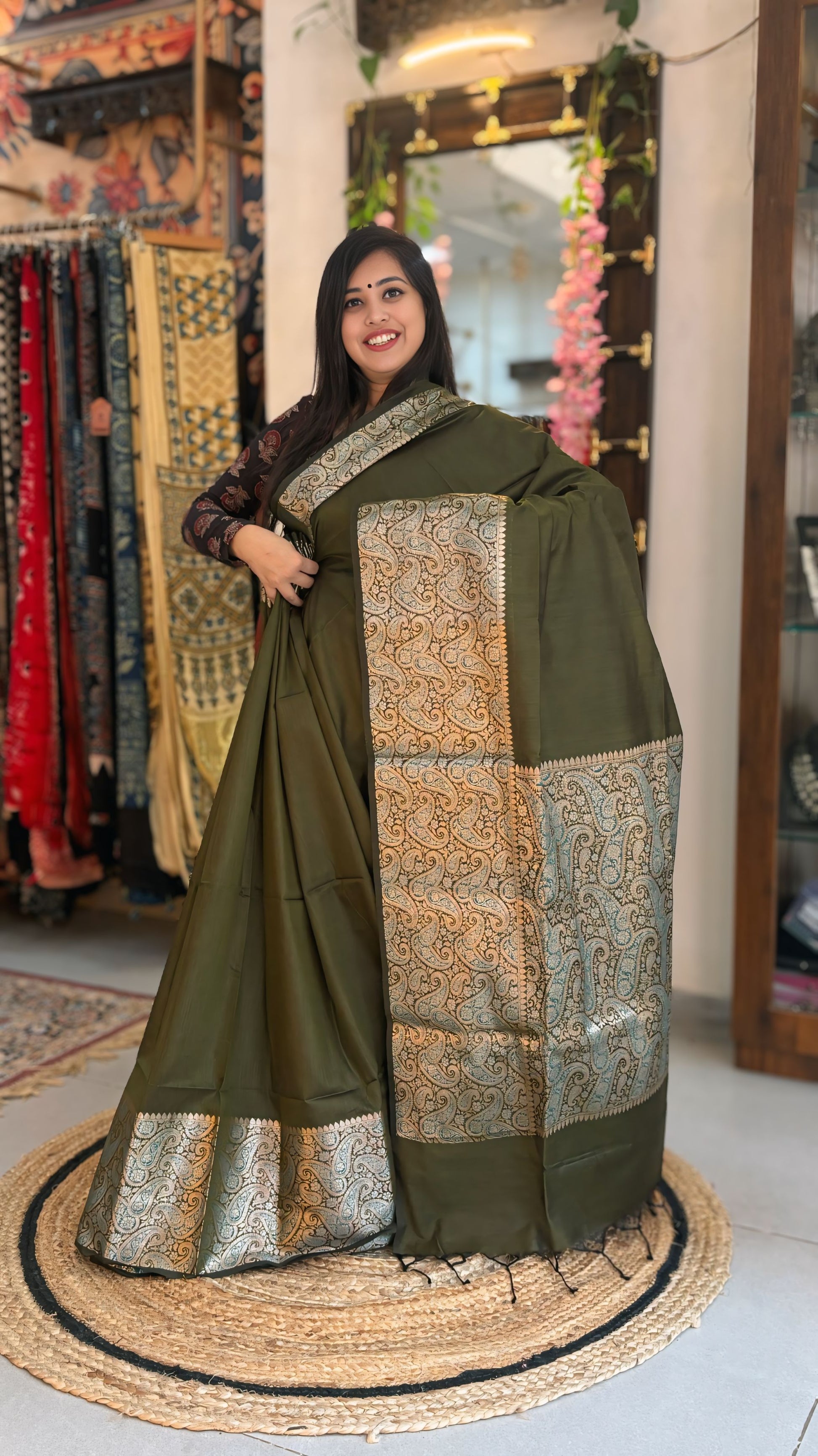 Ujjwala - Muga Silk Saree