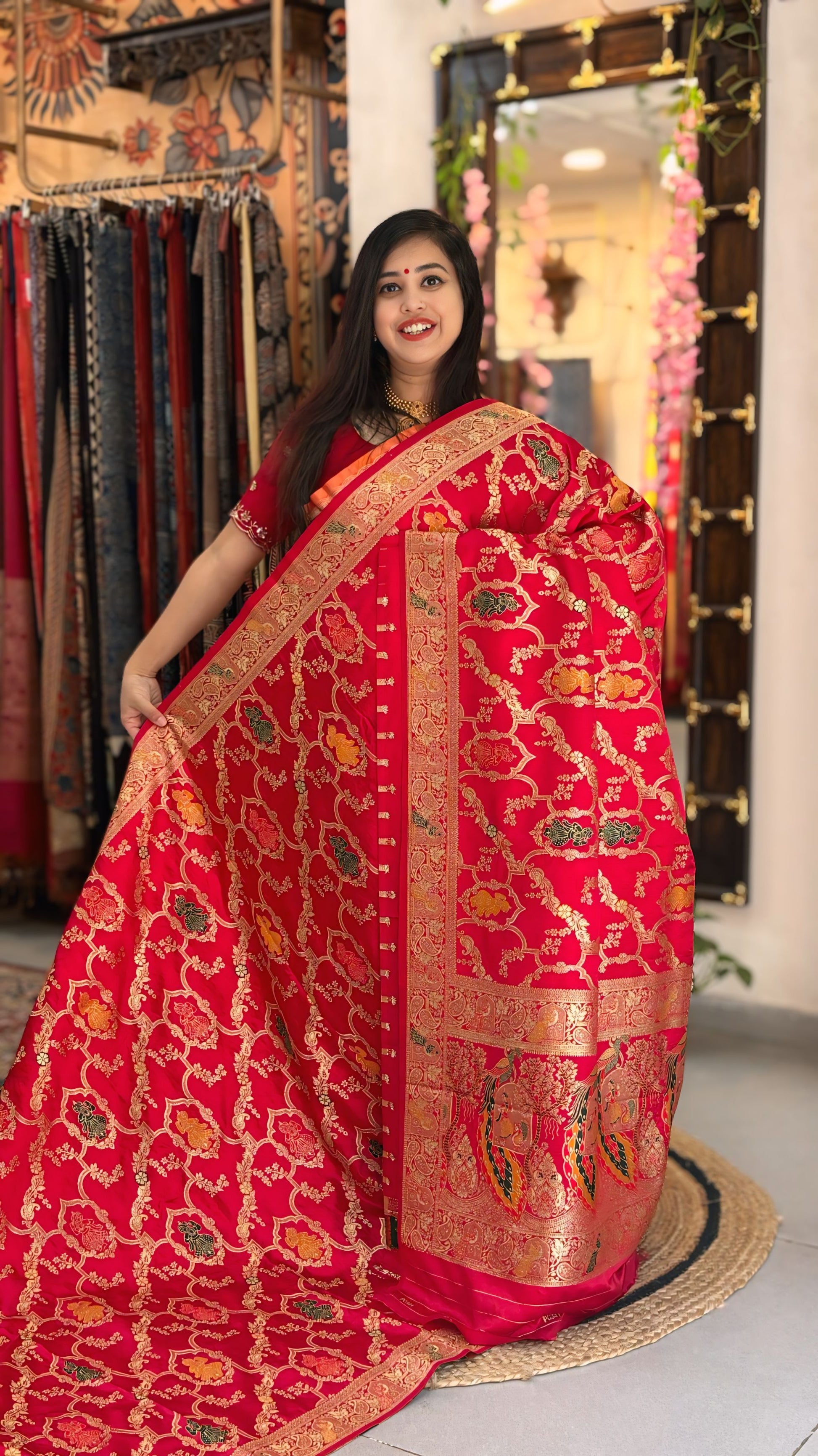 Lalima - Mashru Banarasi