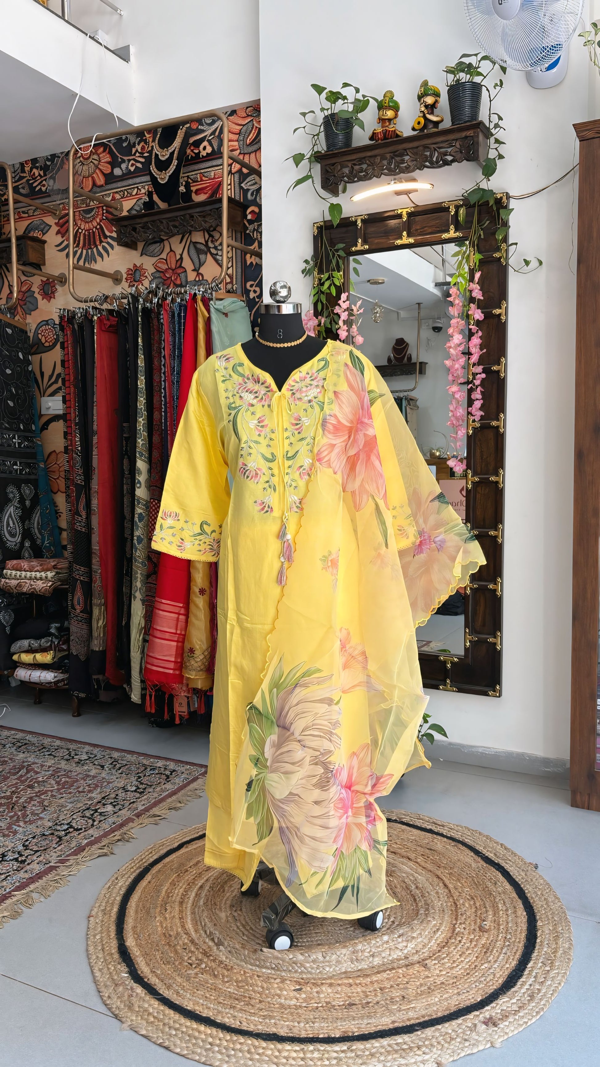 Blooming Sunshine Kurti