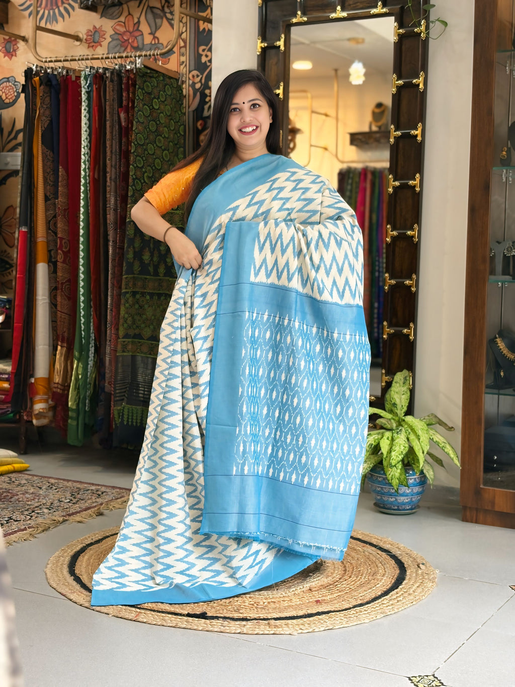 Indraneel - Pochampally Saree