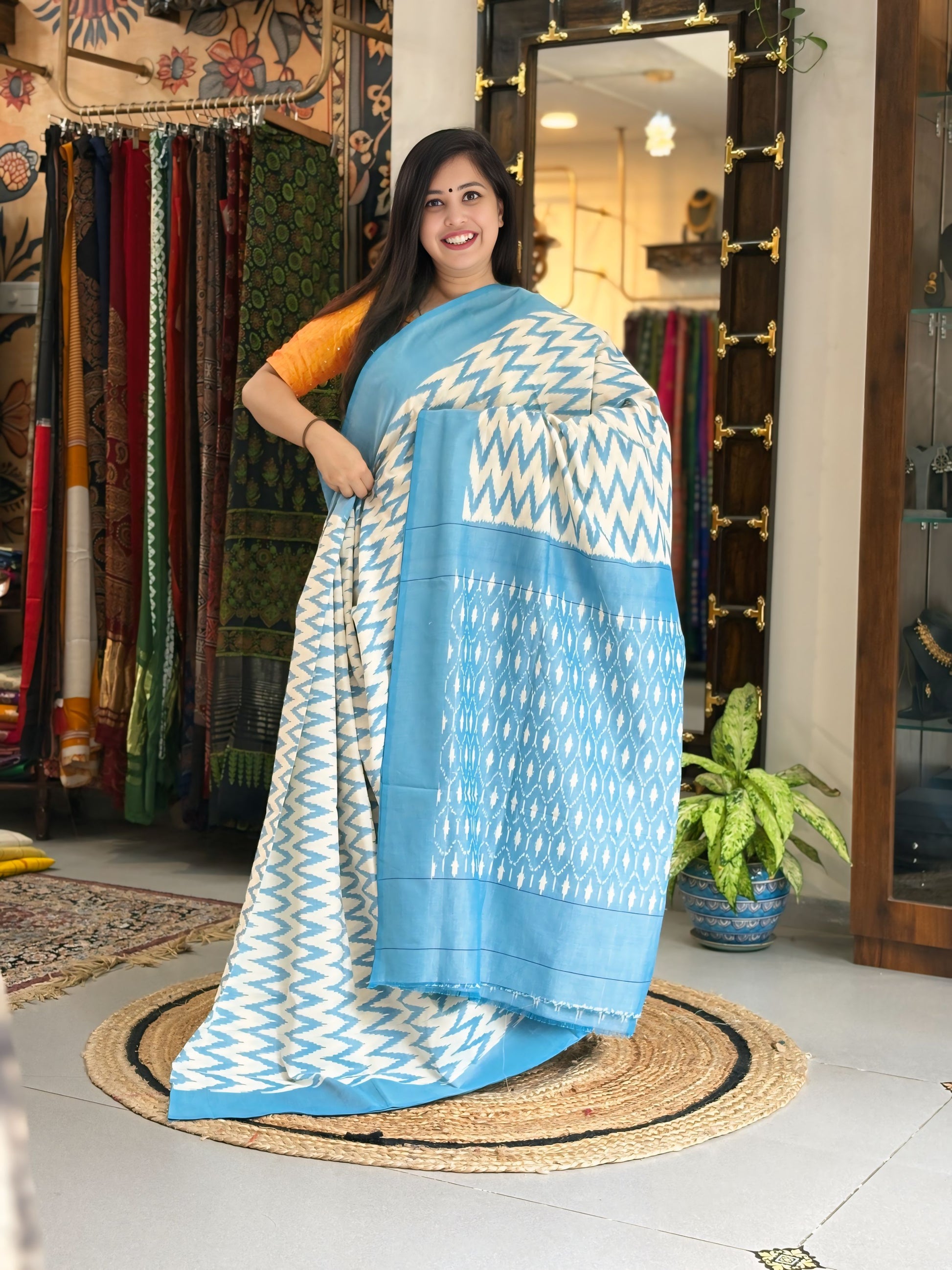 Indraneel - Pochampally Saree