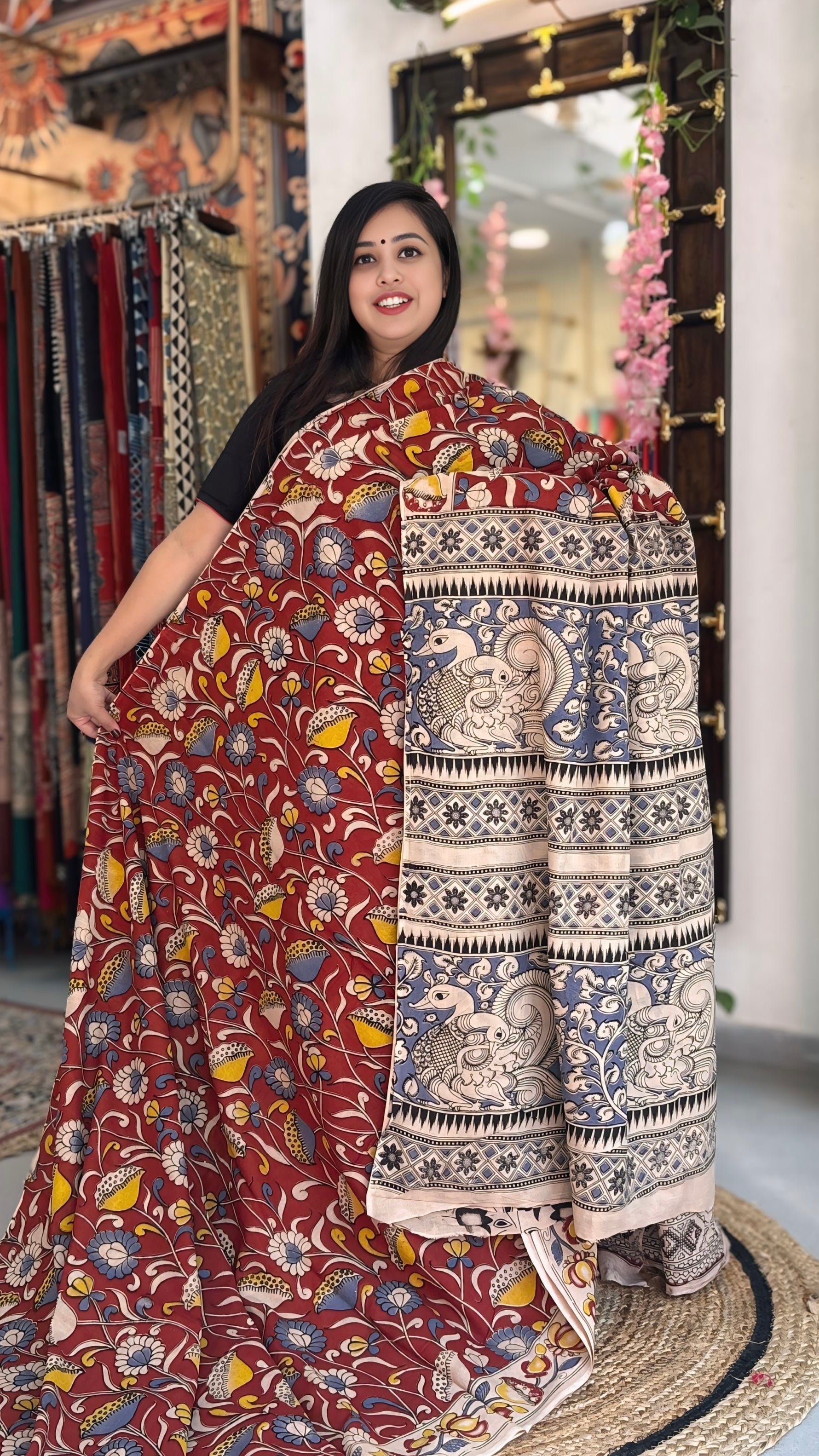 Triveni - Cotton Kalamkari