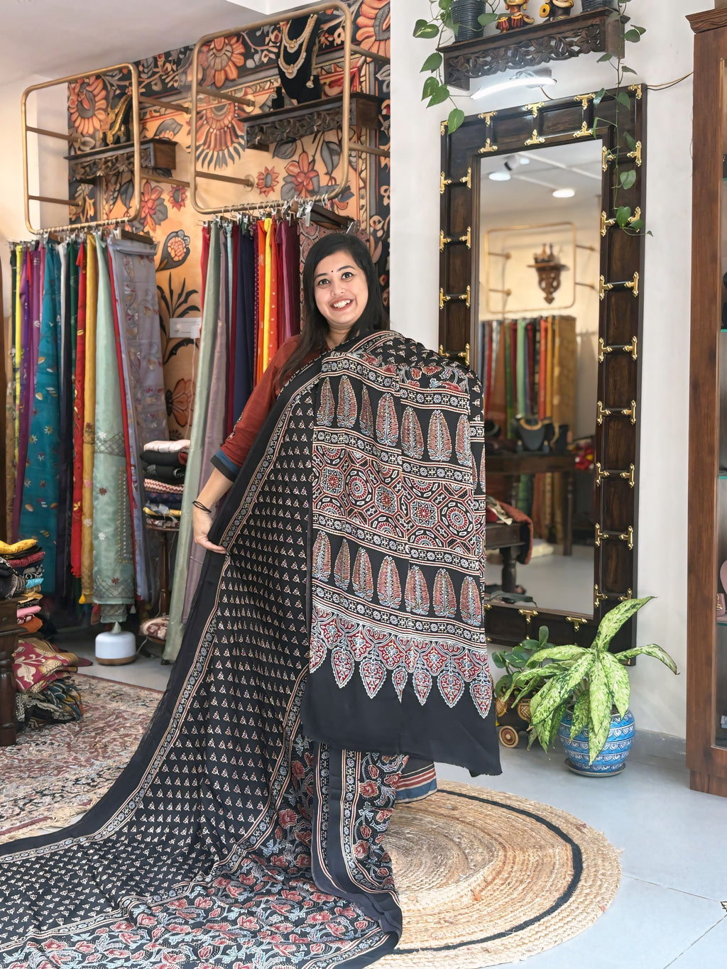Varnika - Ajrakh Modal without Lakripatta