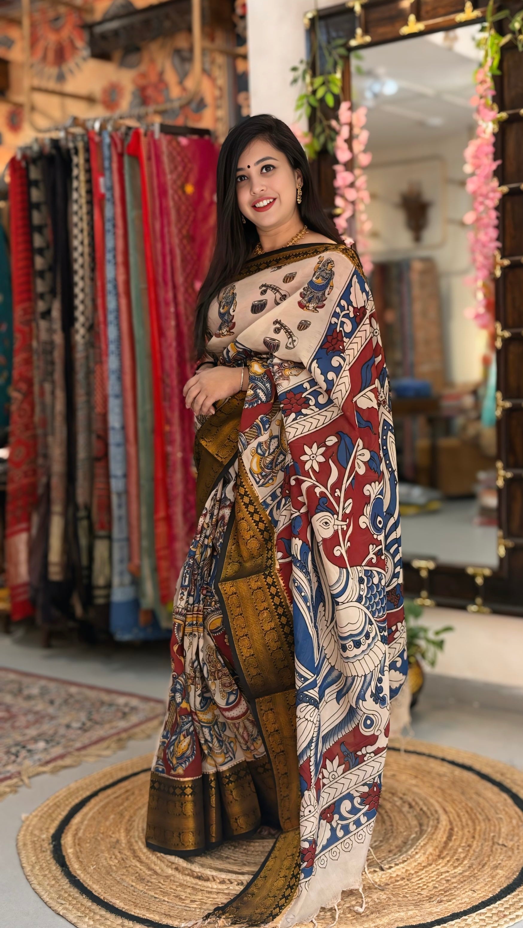 Saagar
 – Kalamkari Saree