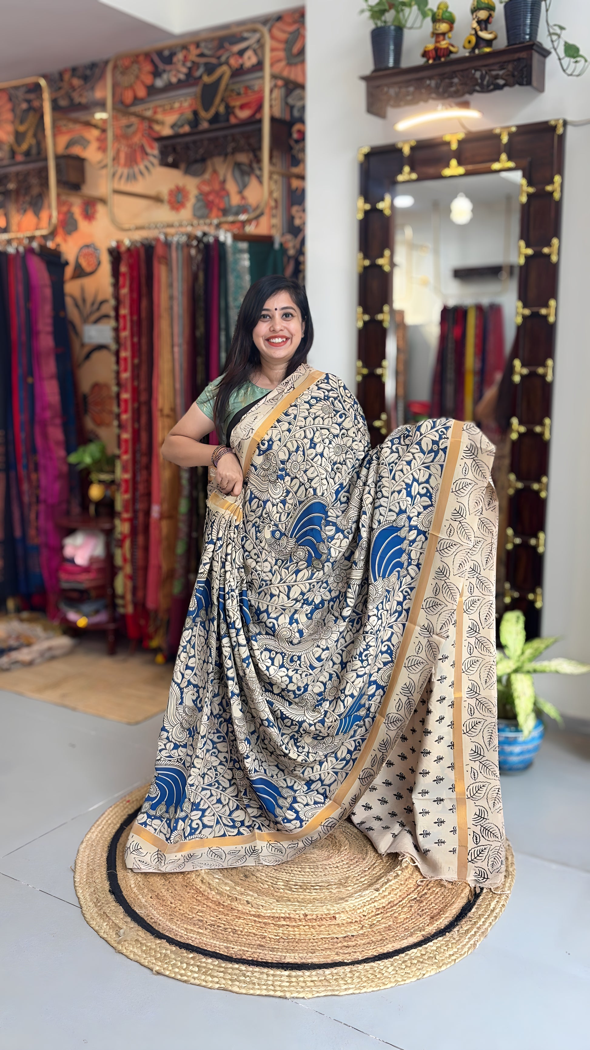 Kalamkari Nellore Silk 003