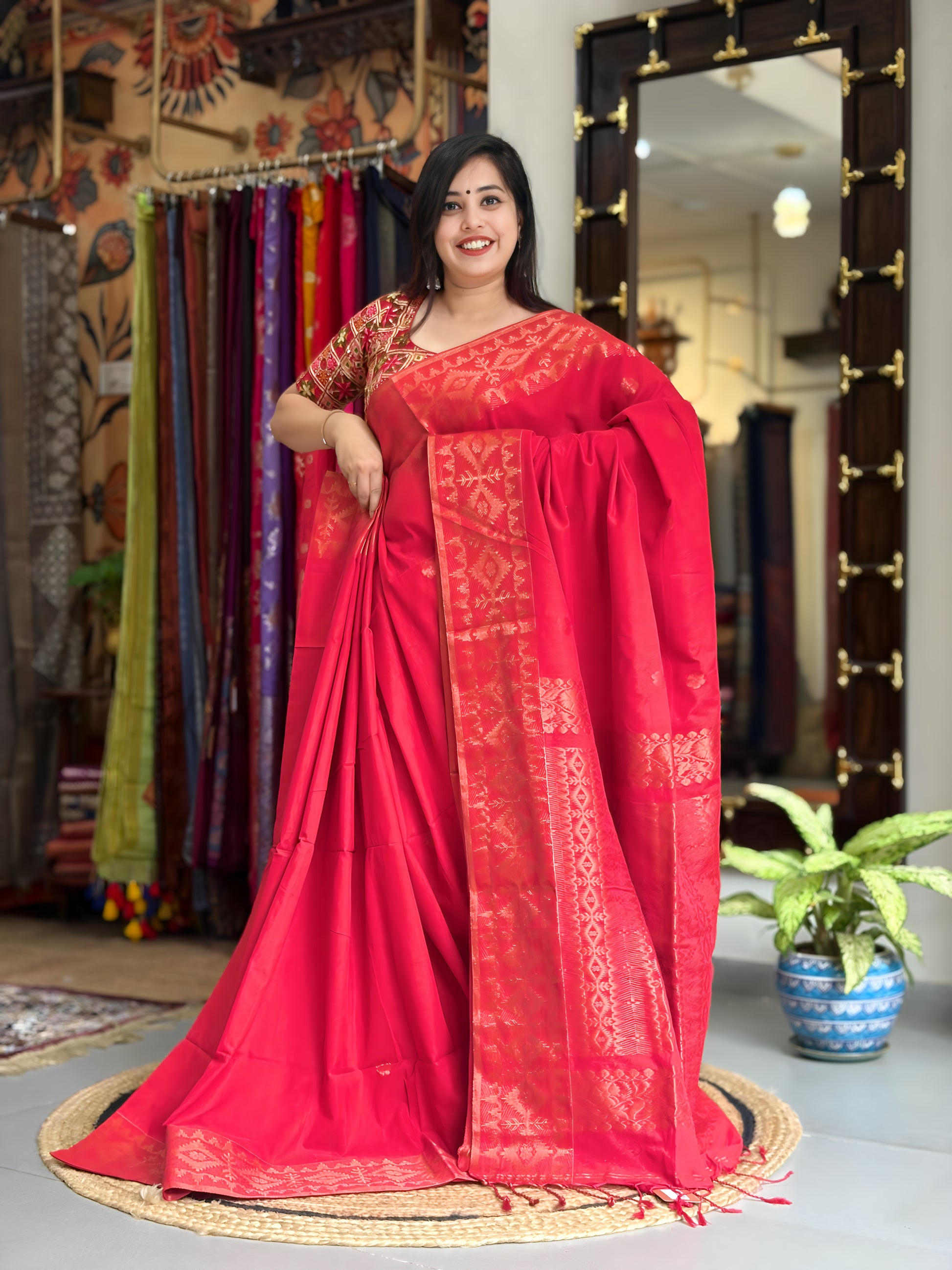 Khadi Banarasi Saree 008